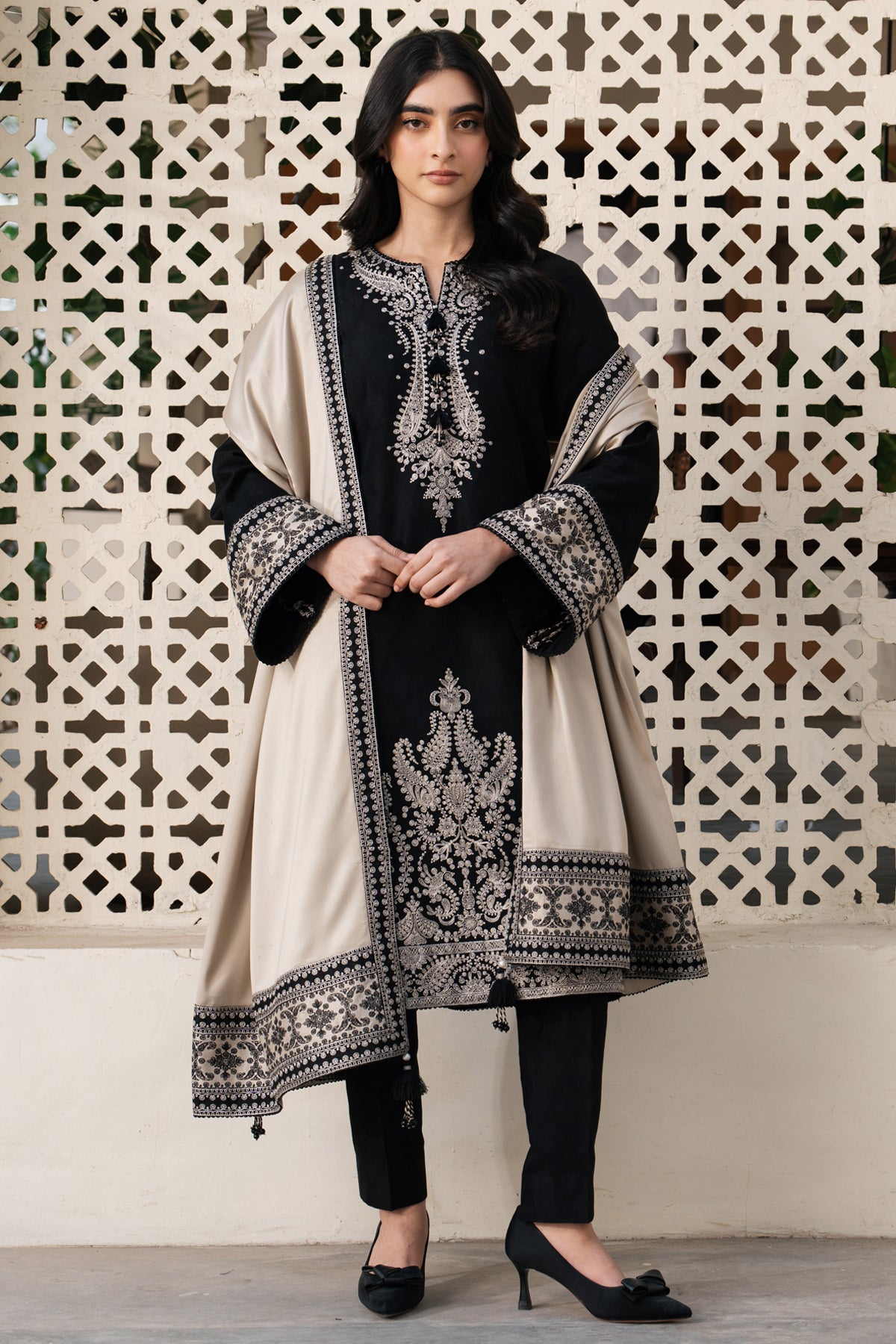 EMBROIDERED PREMIUM VISCOSE UW-0129