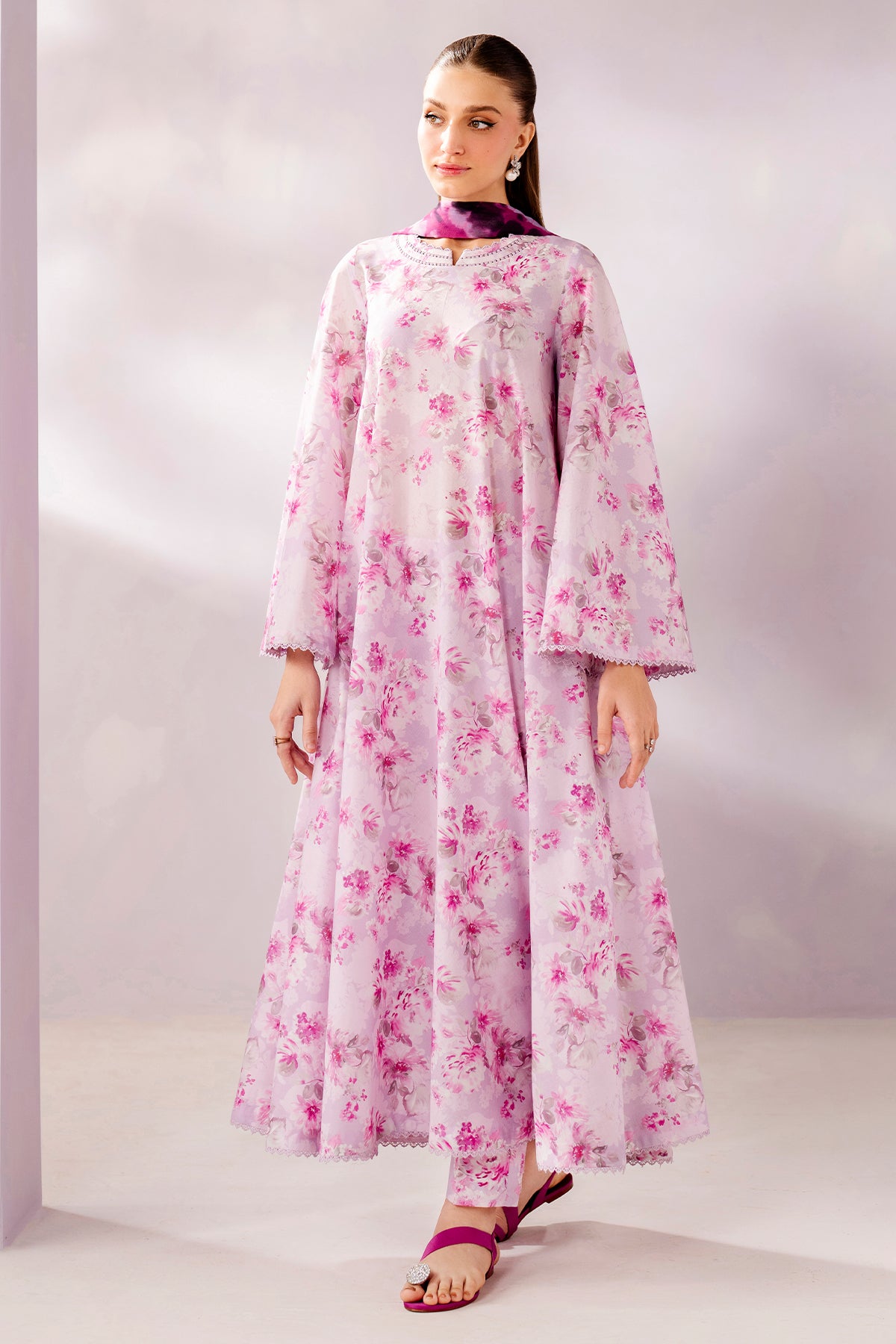 DIGITAL PRINTED LAWN RTW-1222