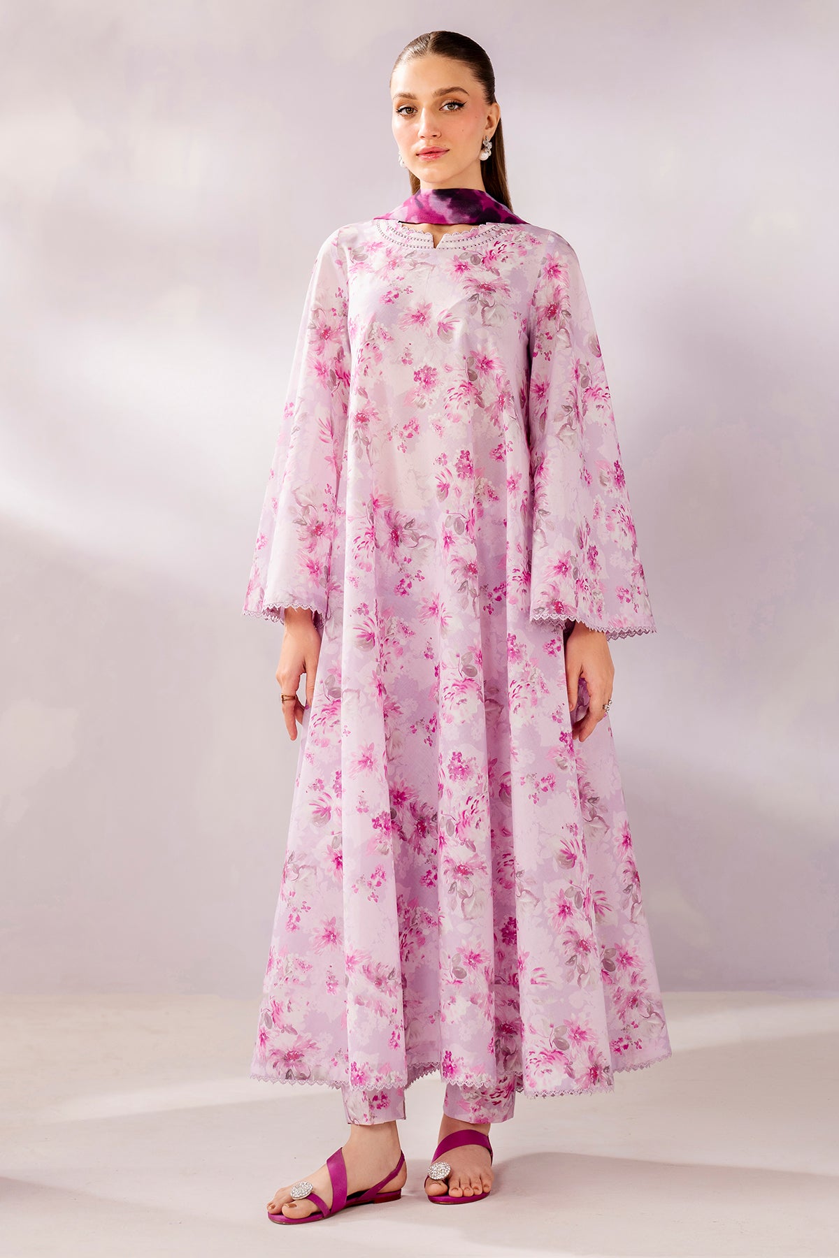 DIGITAL PRINTED LAWN RTW-1222