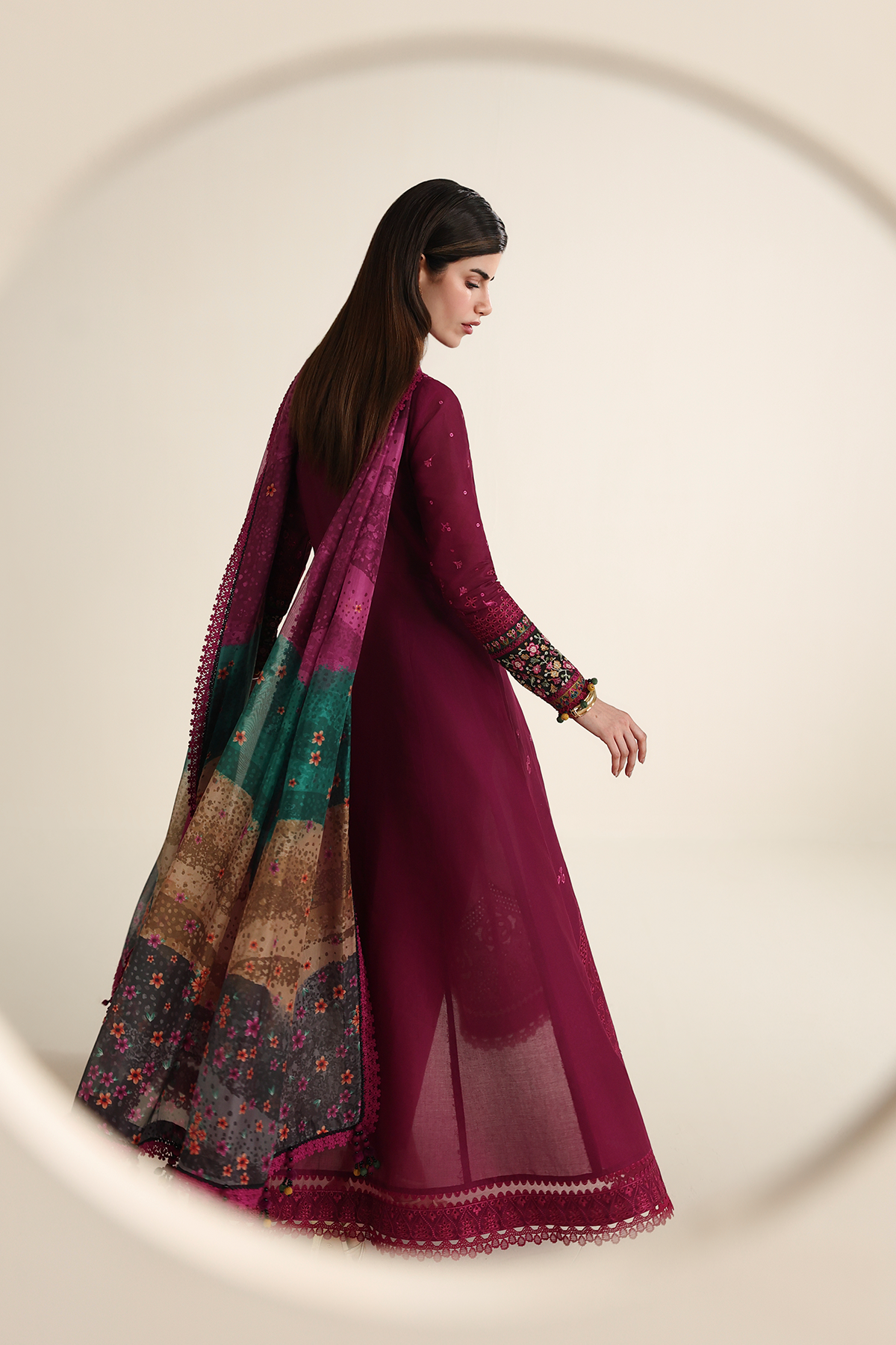 EMBROIDERED LAWN IL26-D02