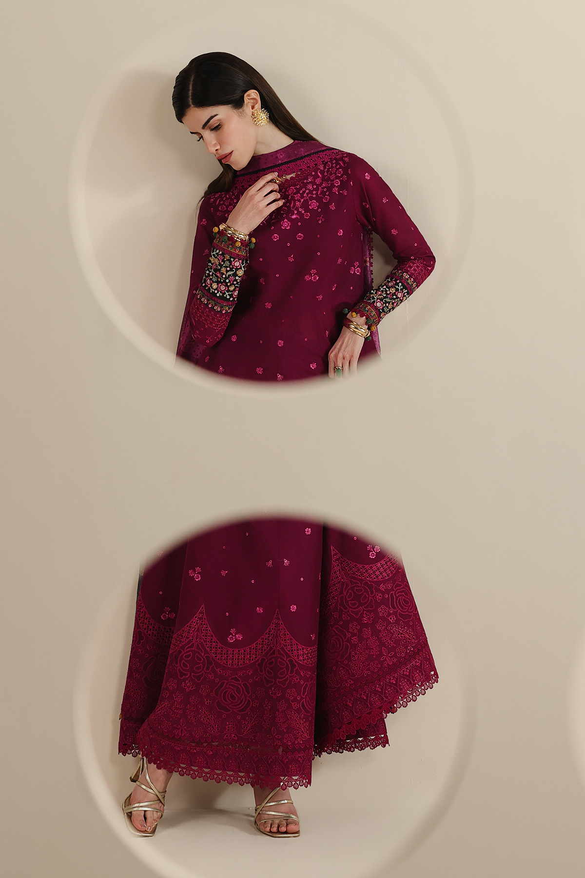 EMBROIDERED LAWN IL26-D02