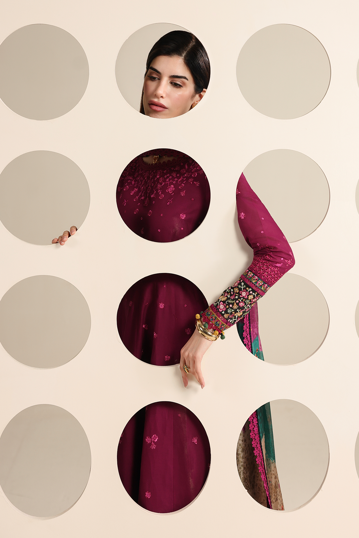 EMBROIDERED LAWN IL26-D02