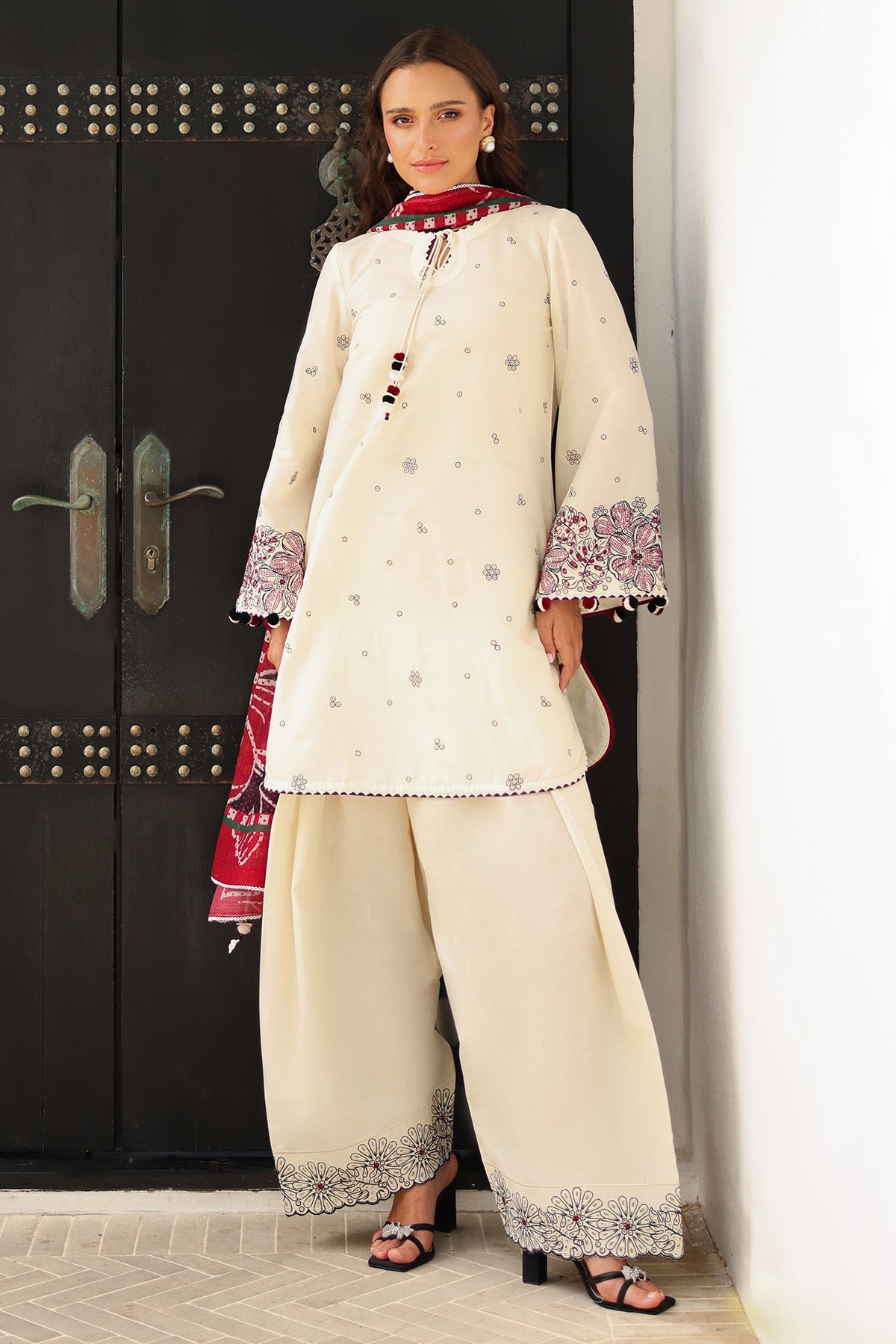 EMBROIDERED LAWN RTW-1219