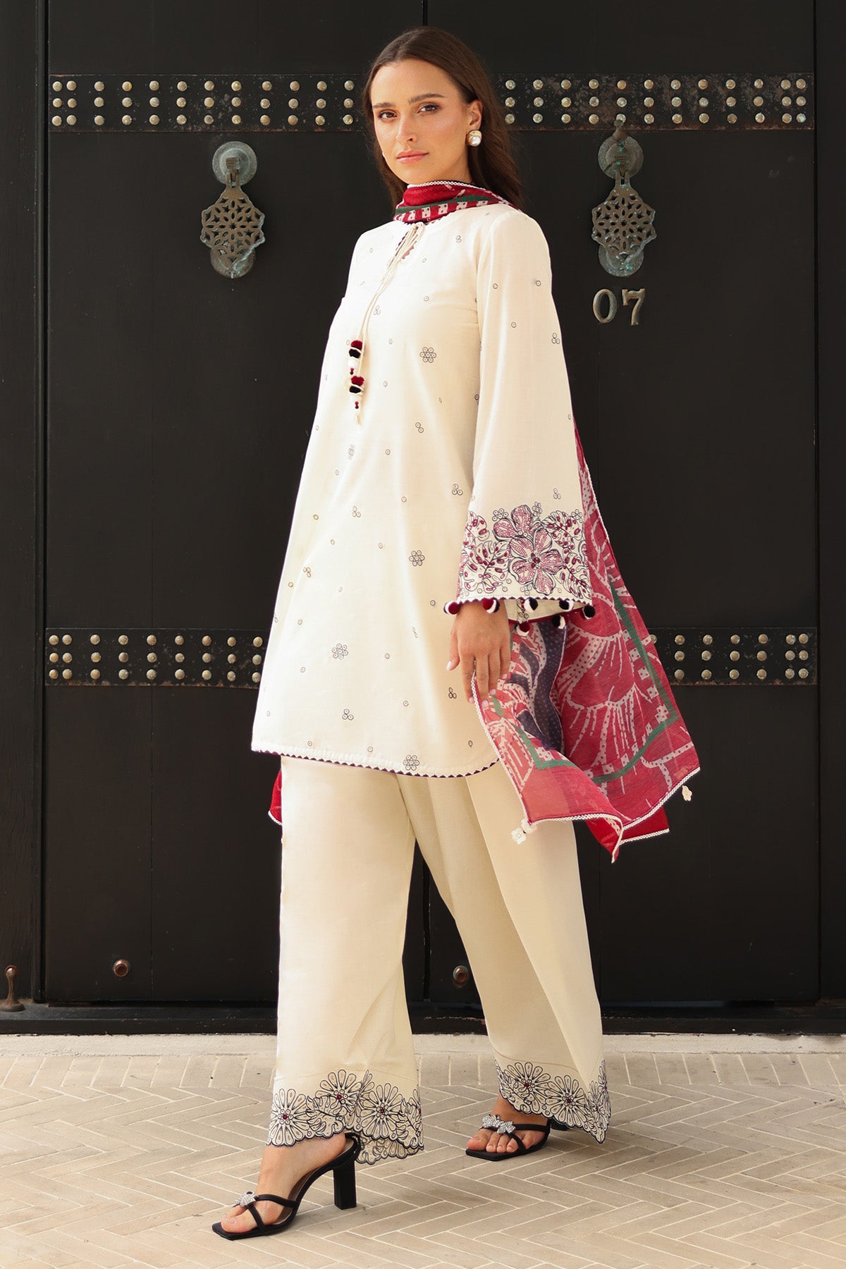 EMBROIDERED LAWN RTW-1219
