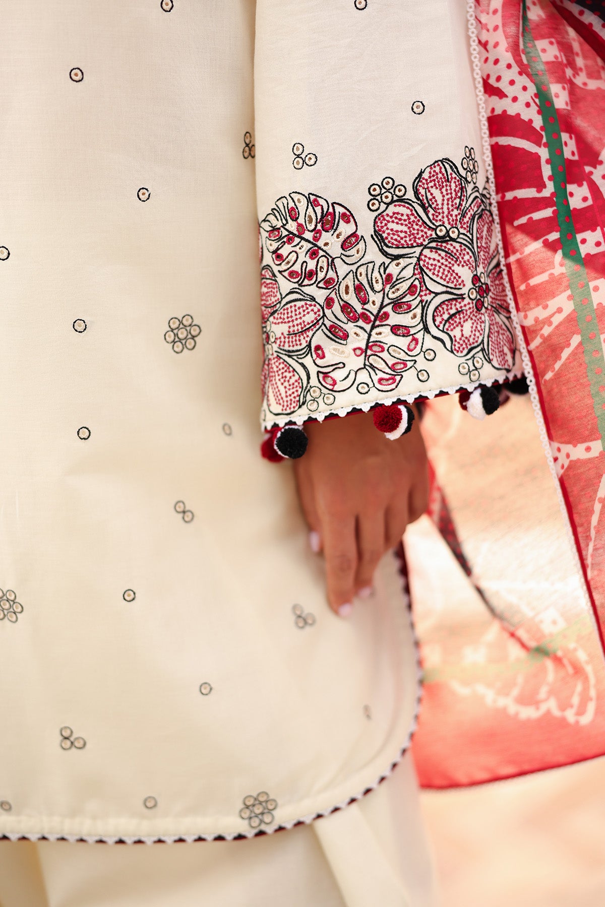 EMBROIDERED LAWN RTW-1219