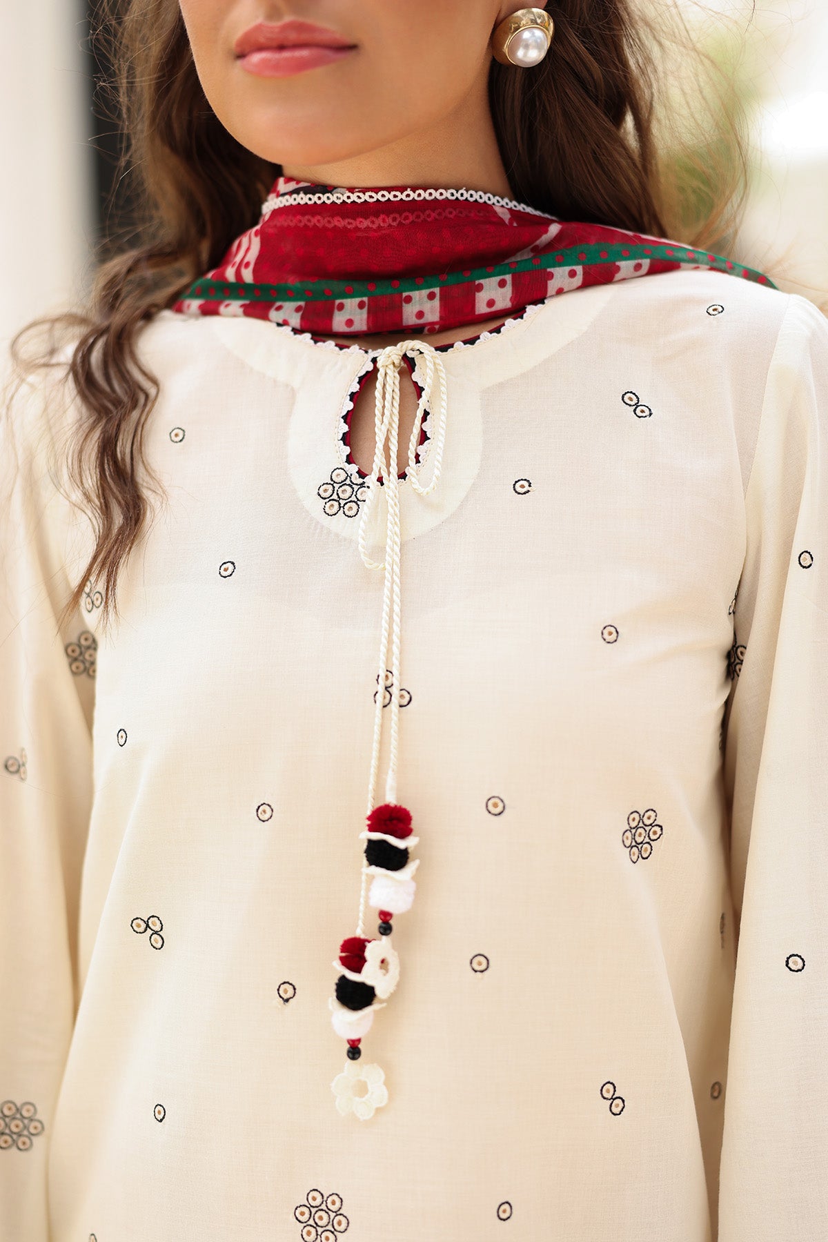 EMBROIDERED LAWN RTW-1219