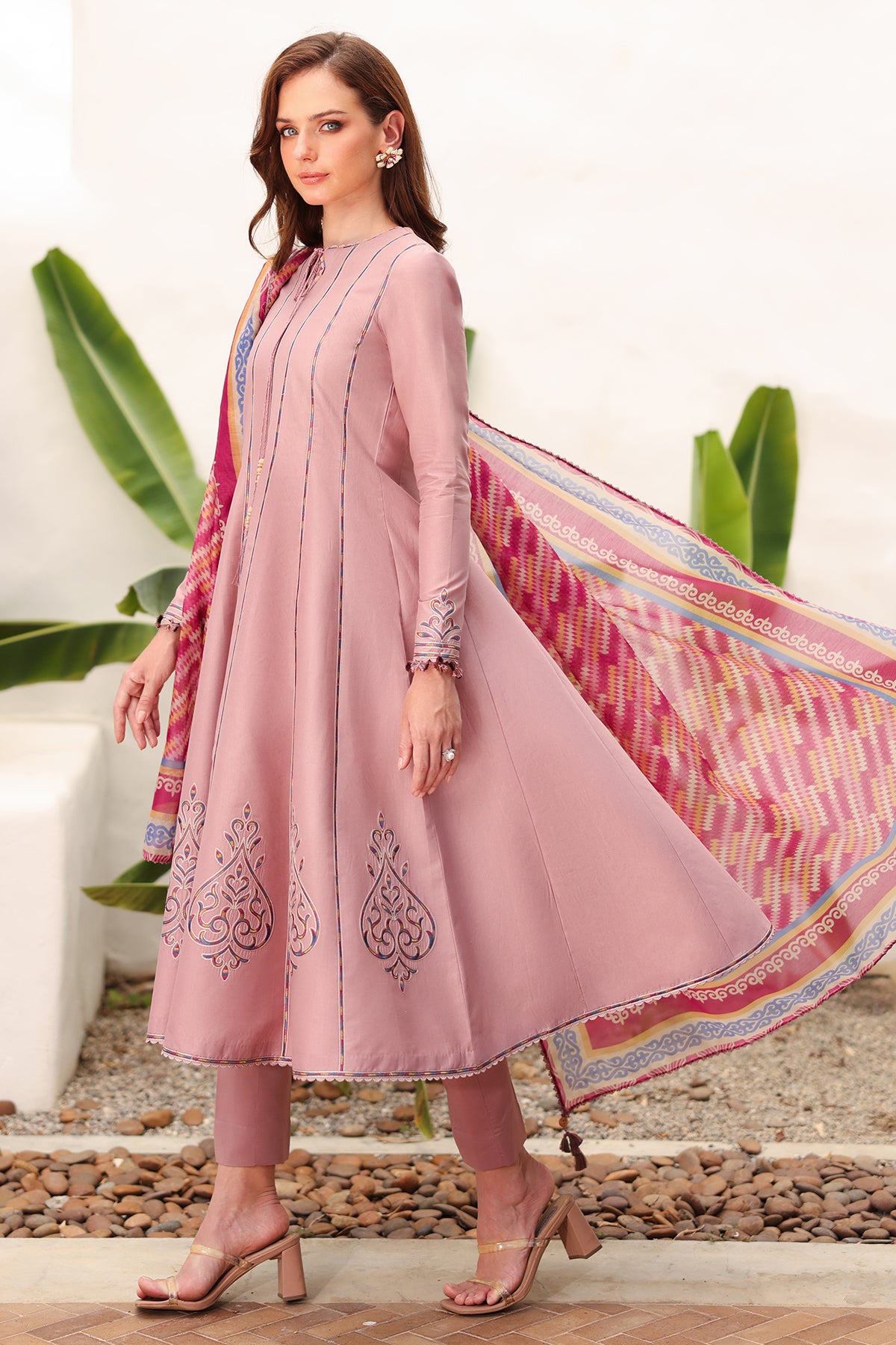 EMBROIDERED LAWN USE-9220