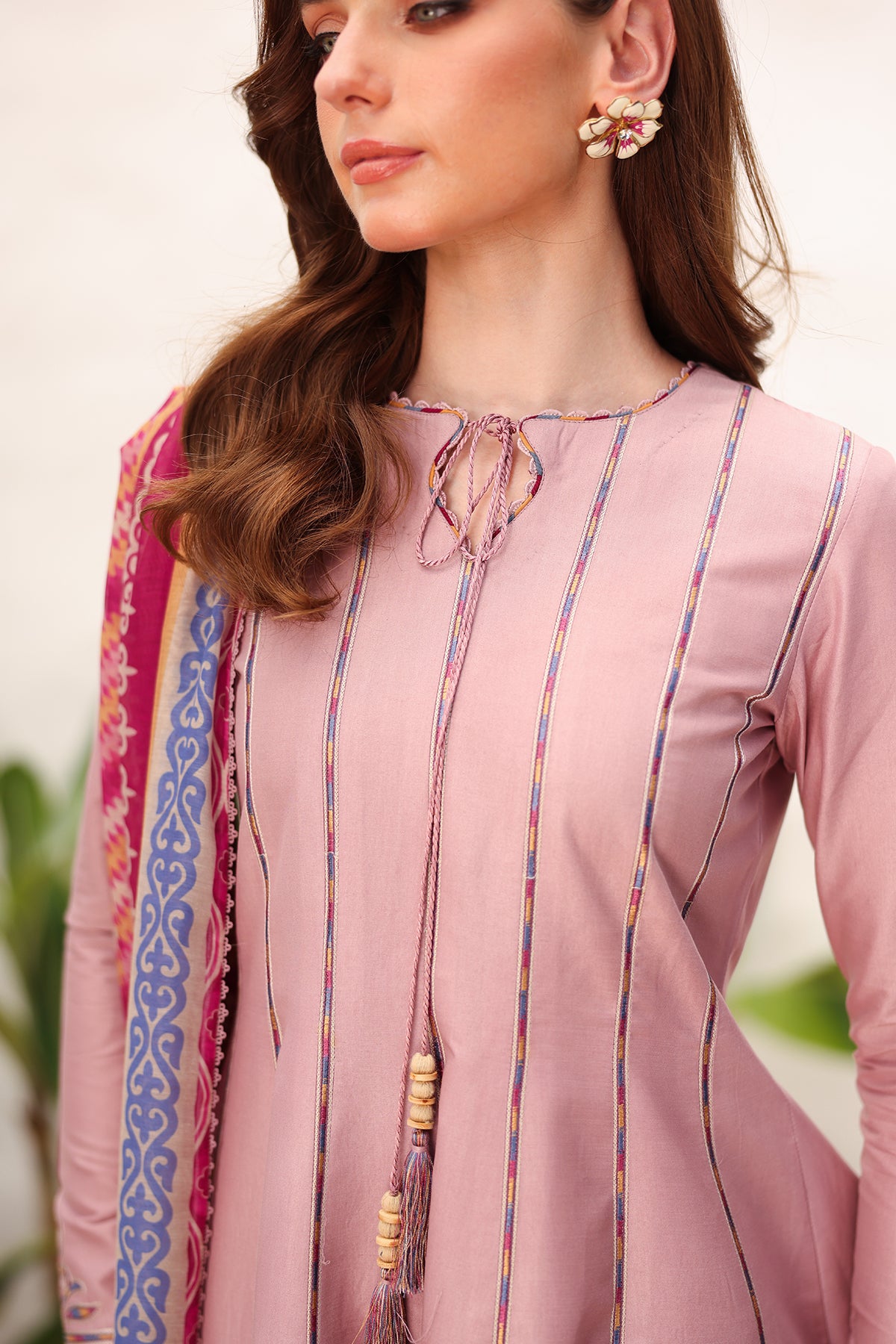 EMBROIDERED LAWN USE-9220