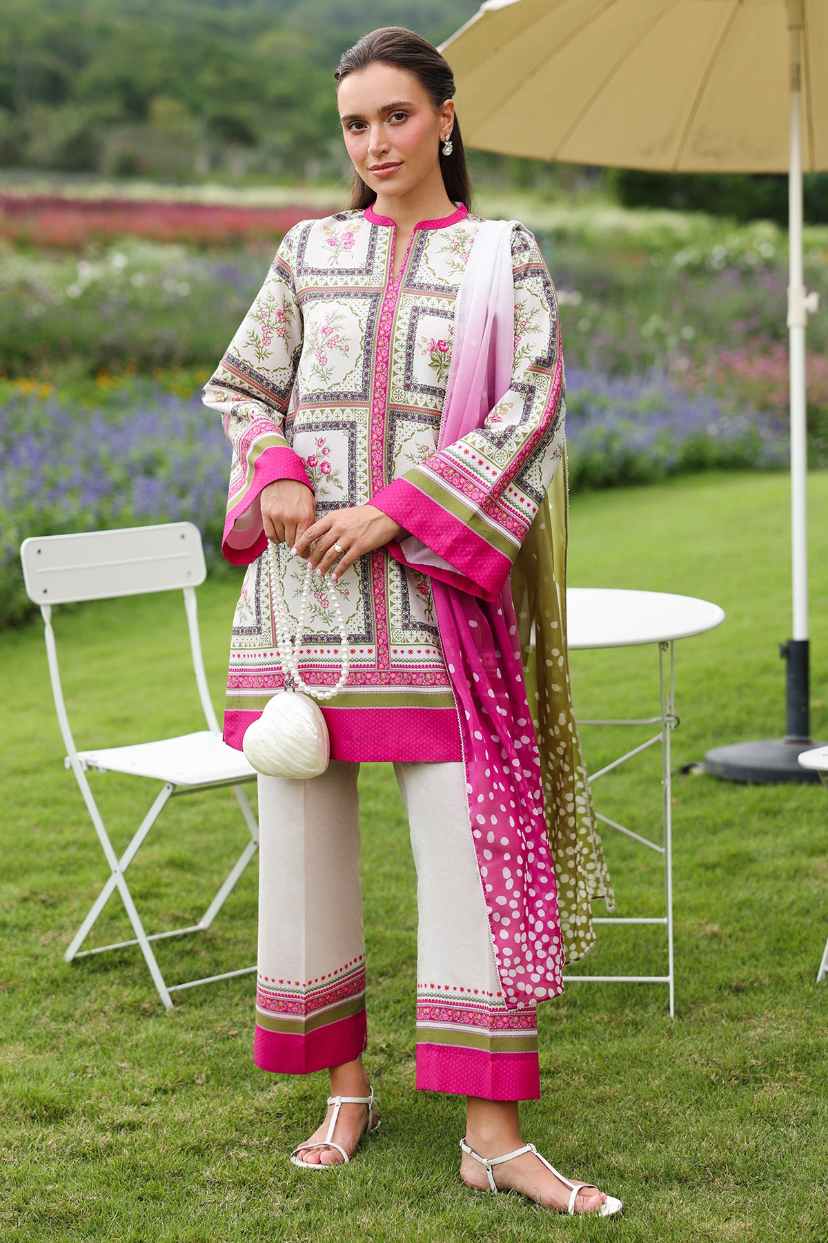 DIGITAL PRINTED LAWN USE-9228