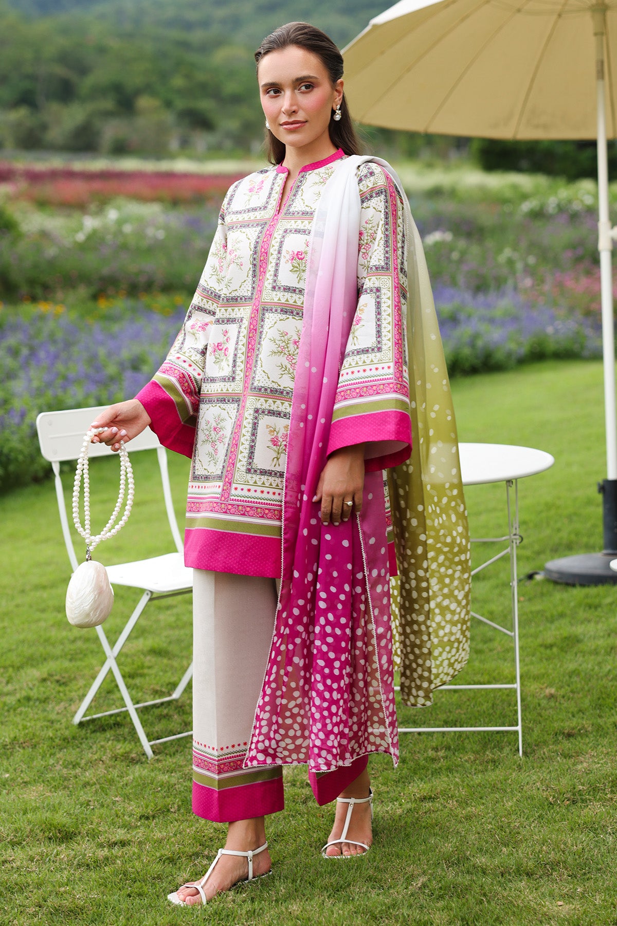 DIGITAL PRINTED LAWN USE-9228
