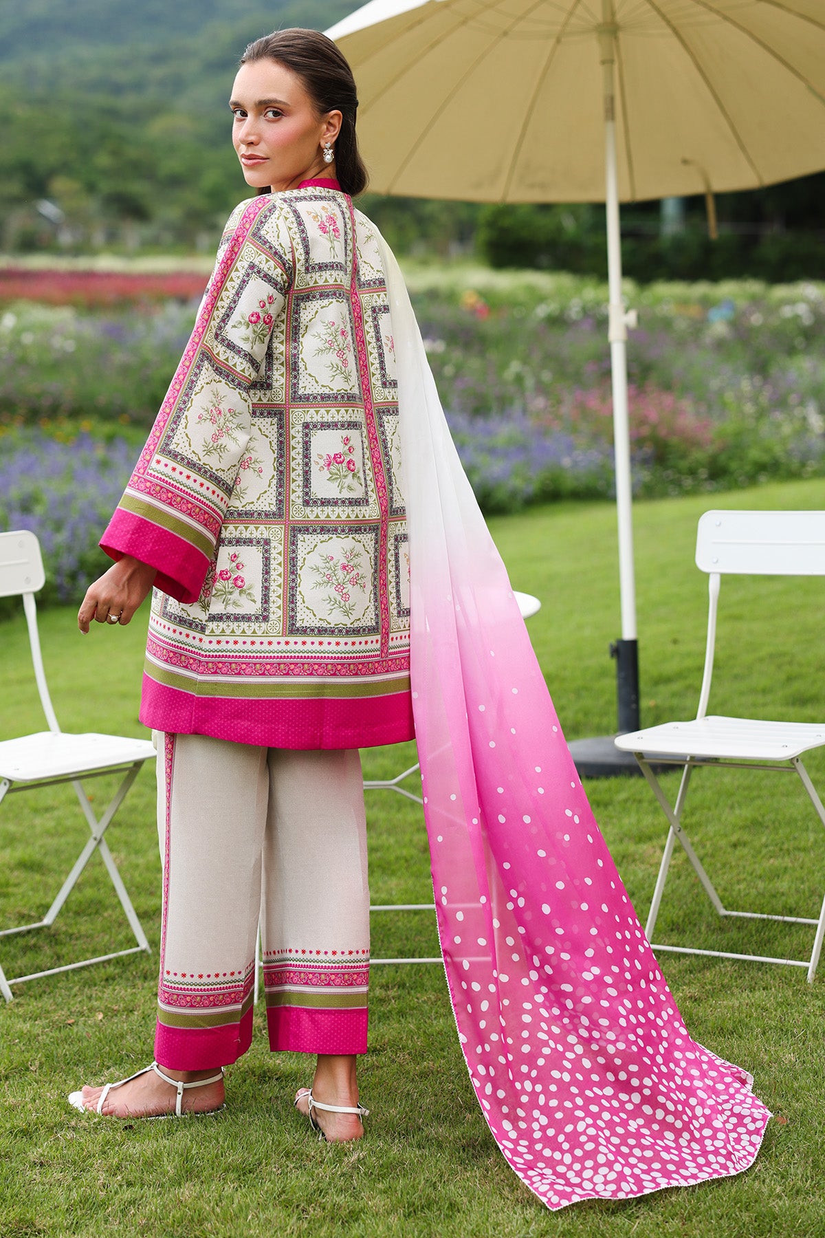 DIGITAL PRINTED LAWN USE-9228