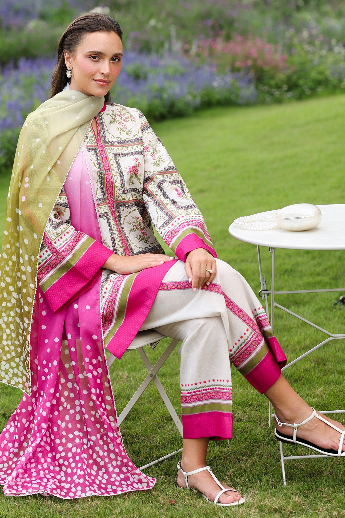 DIGITAL PRINTED LAWN USE-9228