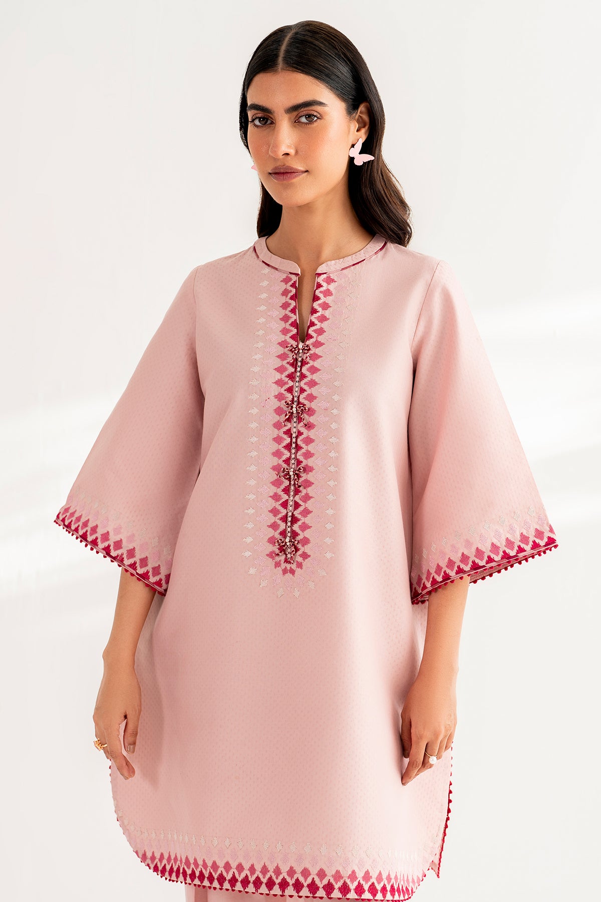 Embroidered Dobby Lawn USE-9268