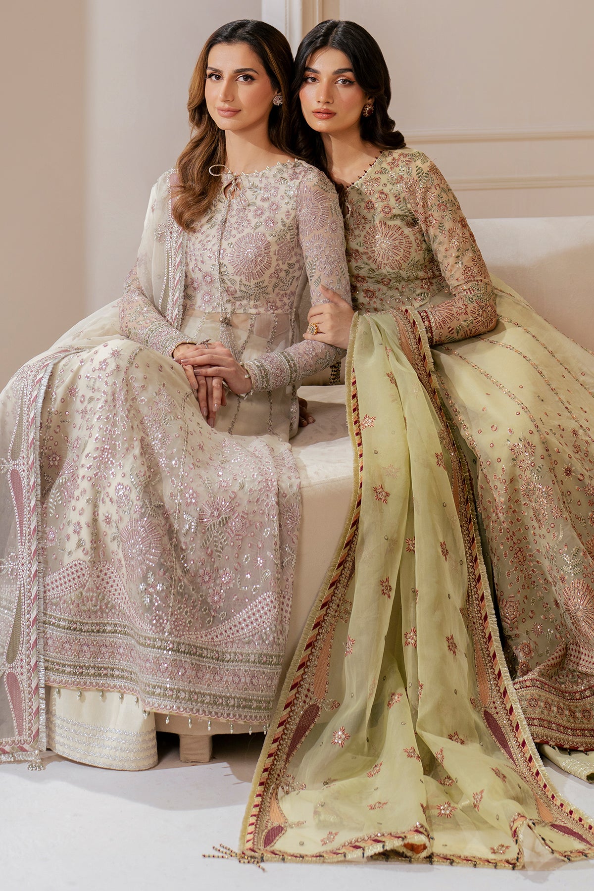 EMBROIDERED CHIFFON UC-3065