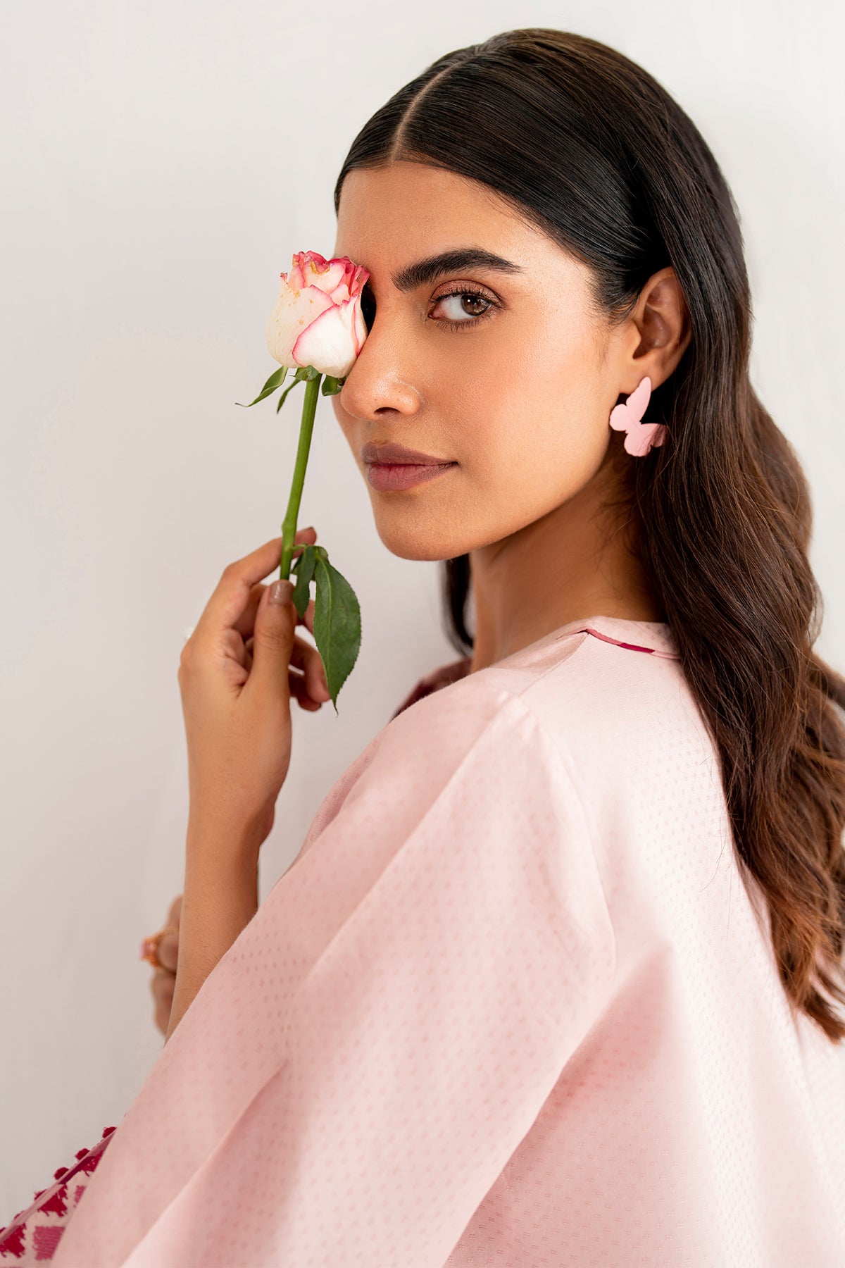 Embroidered Dobby Lawn USE-9268