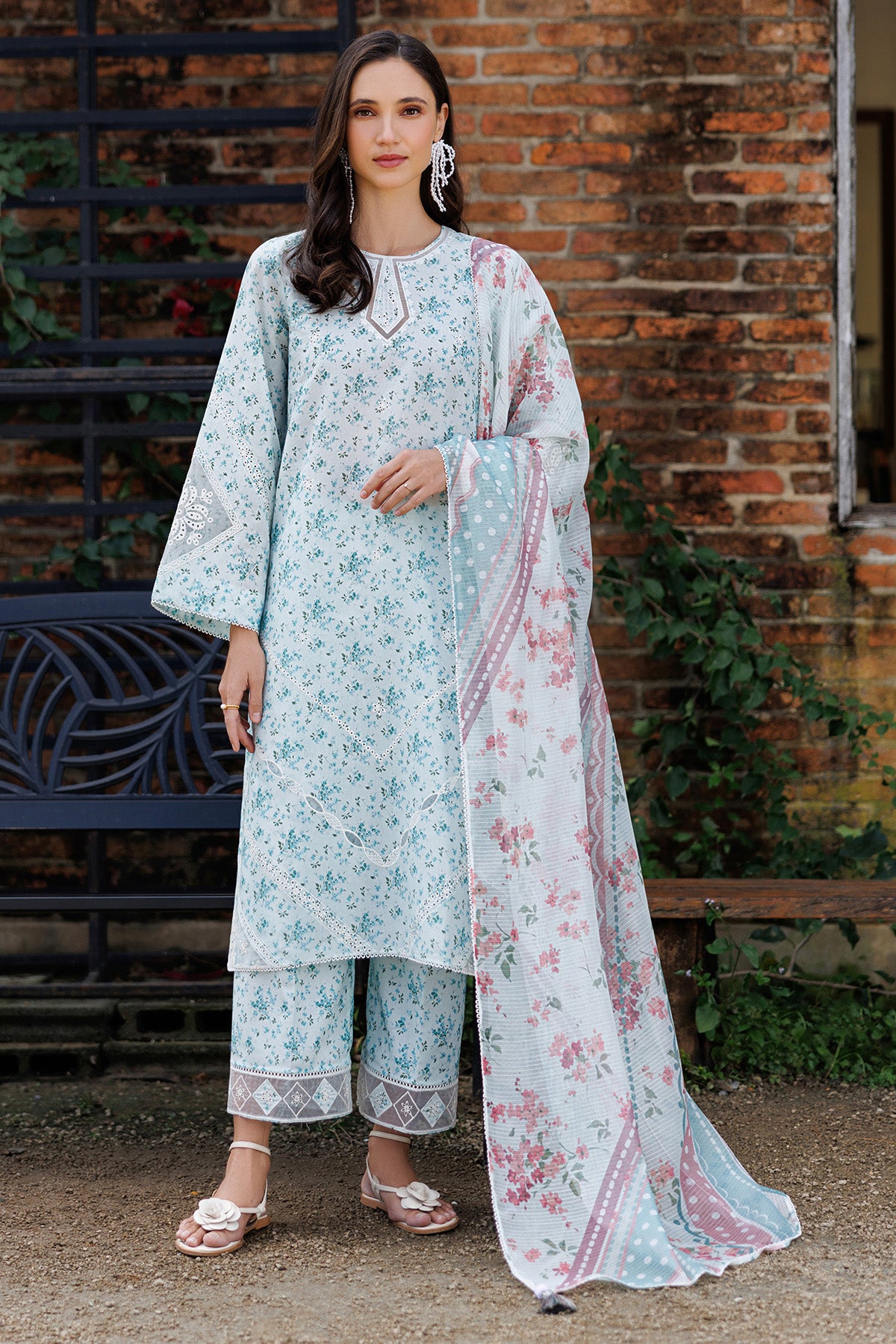 EMBROIDERED LAWN RTW-1288