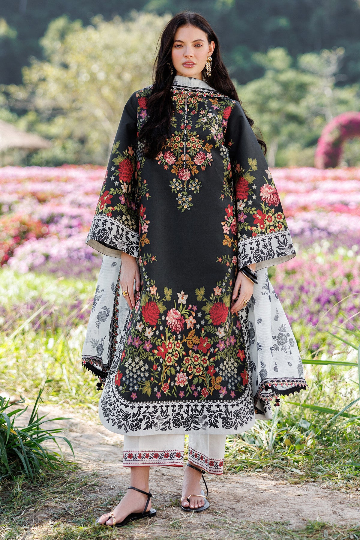 EMBROIDERED LAWN USE-9298