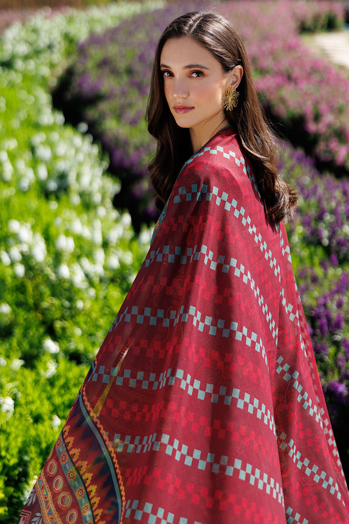 EMBROIDERED LAWN USE-9283