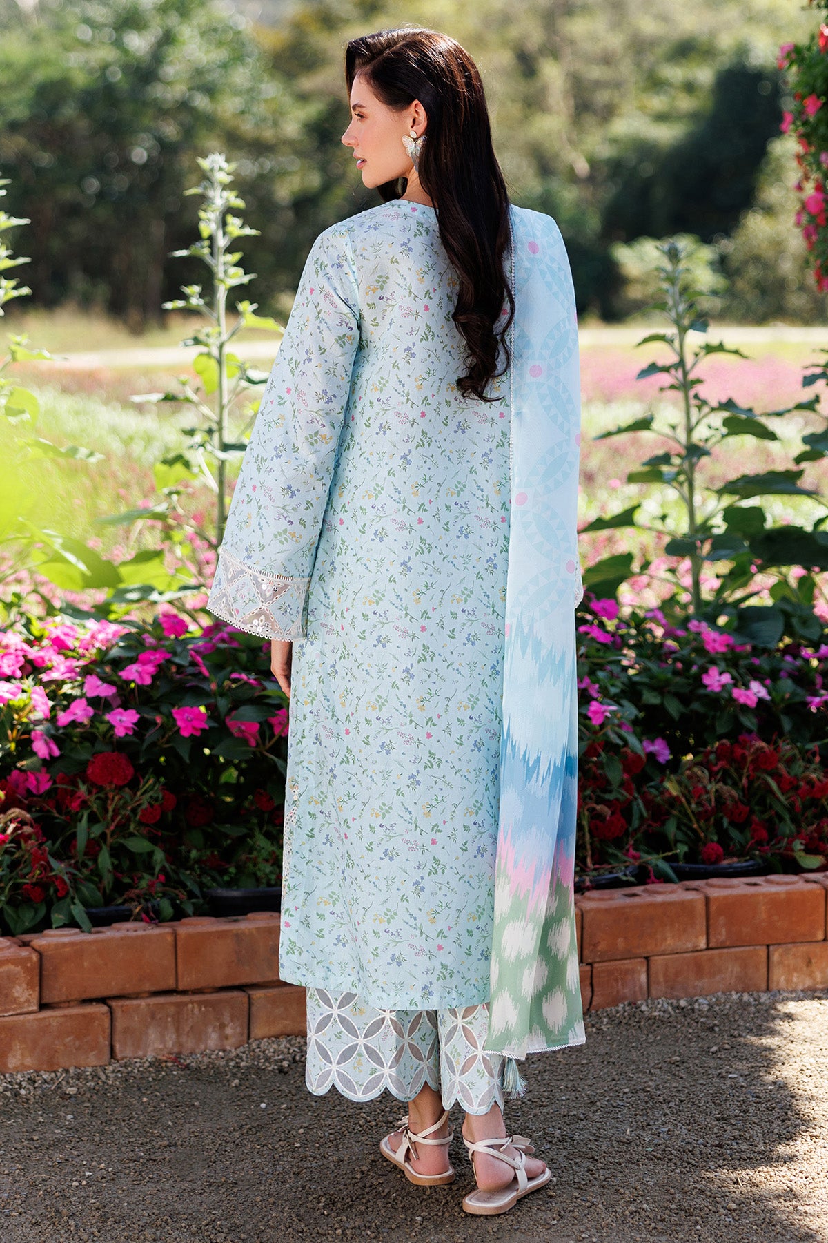 EMBROIDERED LAWN USE-9305