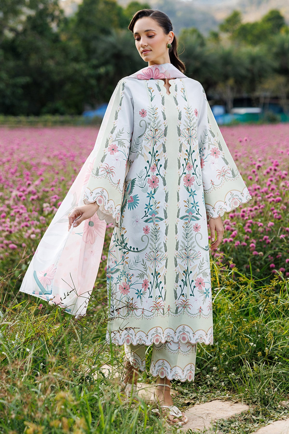 DIGITAL PRINTED LAWN USE-9317