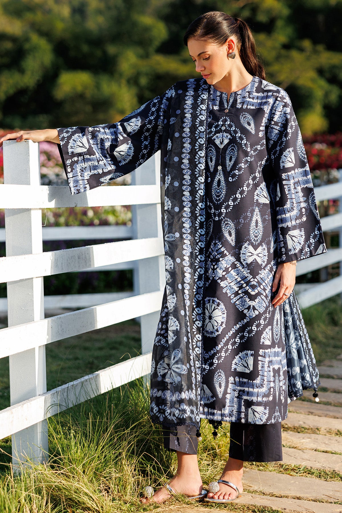 DIGITAL PRINTED LAWN USE-9318