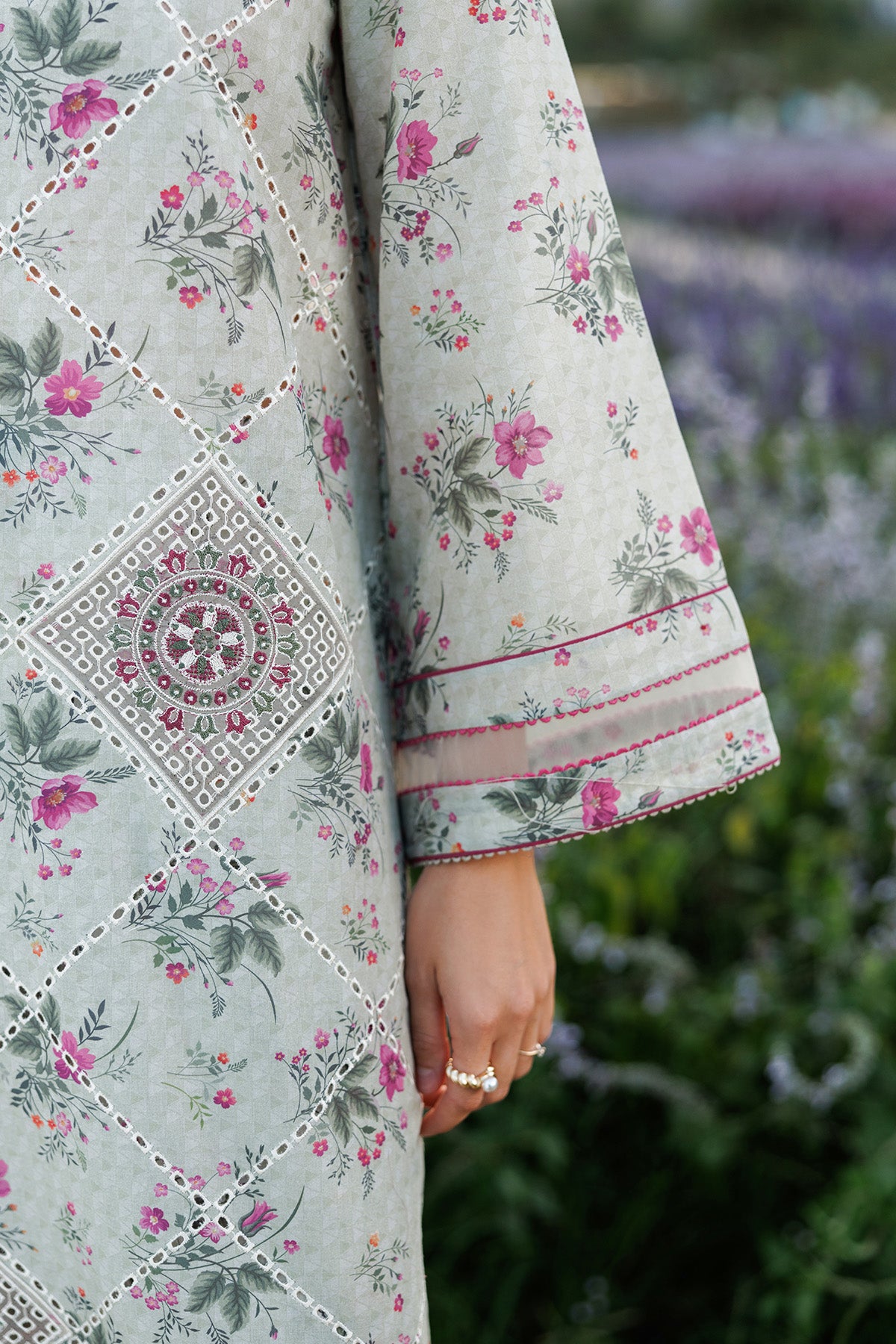 EMBROIDERED LAWN RTW-1282
