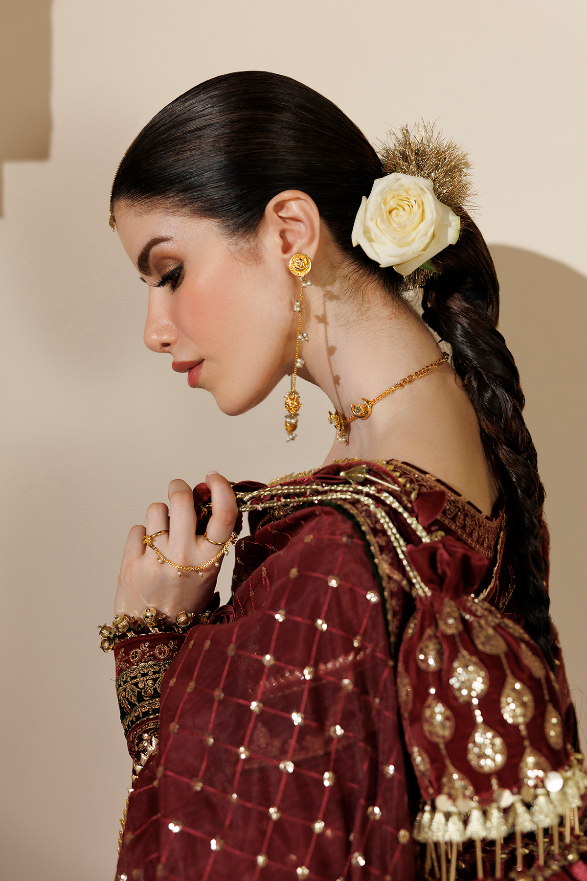 Embroidered Velvet Formal CVF26-D10