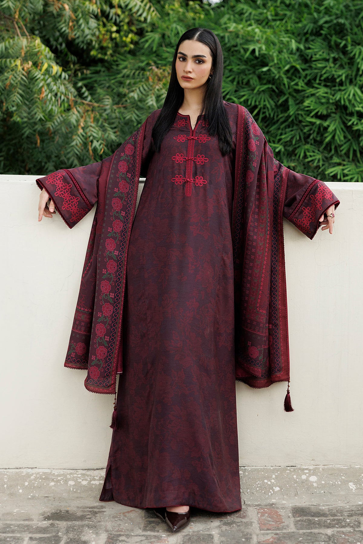 EMBROIDERED PREMIUM VISCOSE UW-0249