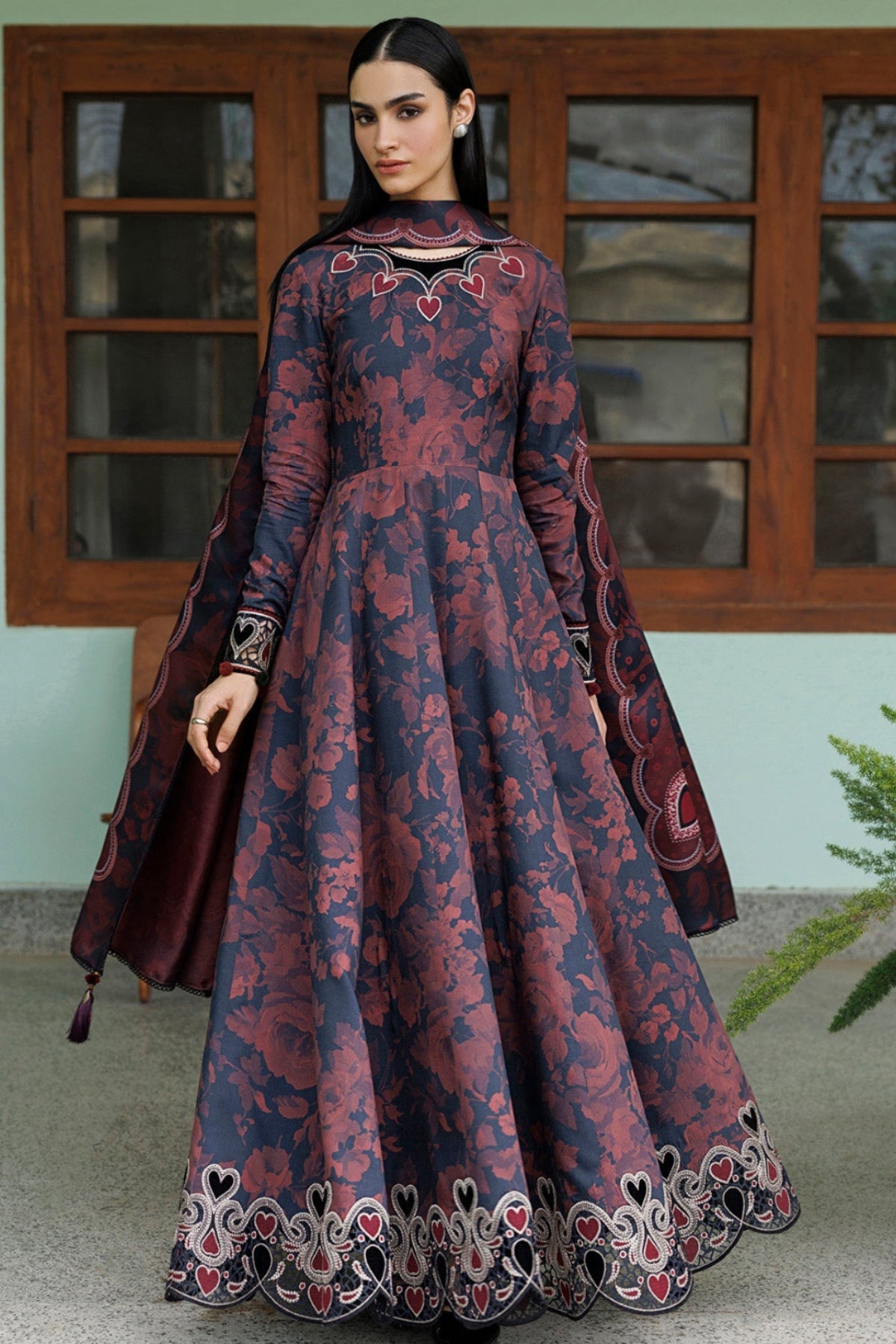EMBROIDERED PREMIUM VISCOSE UW-0263