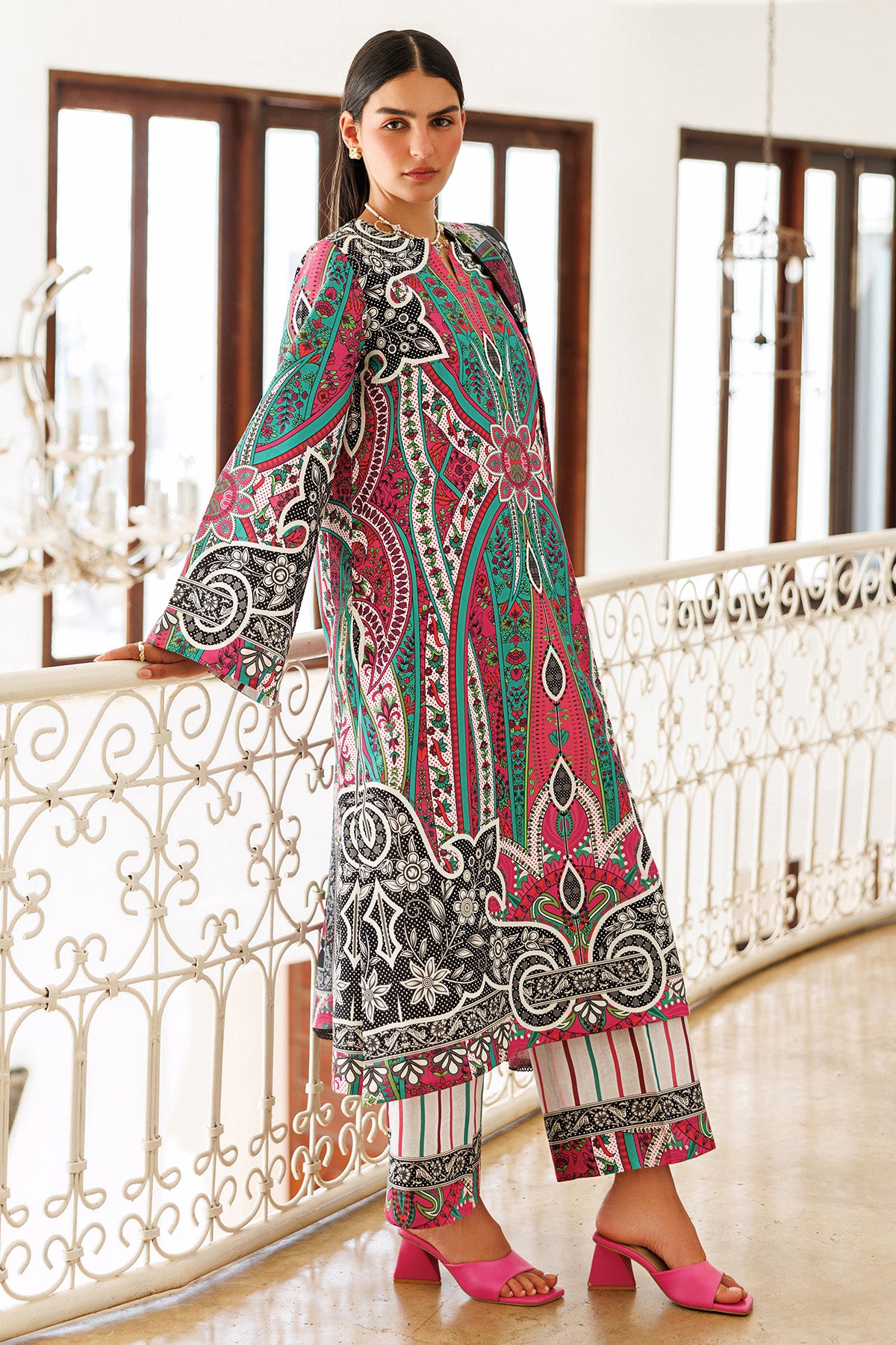 DIGITAL PRINTED LAWN USE-9321