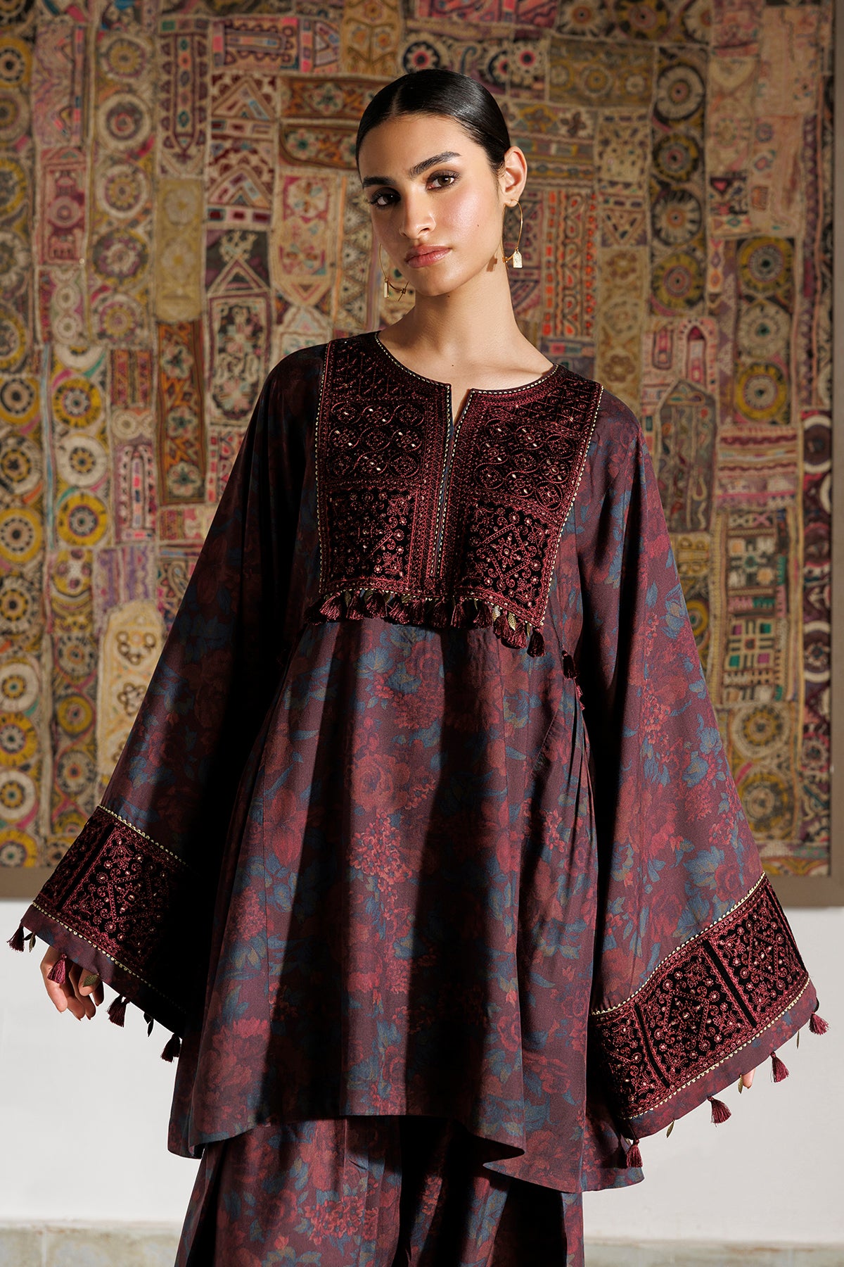 EMBROIDERED PREMIUM VISCOSE RTW-1333
