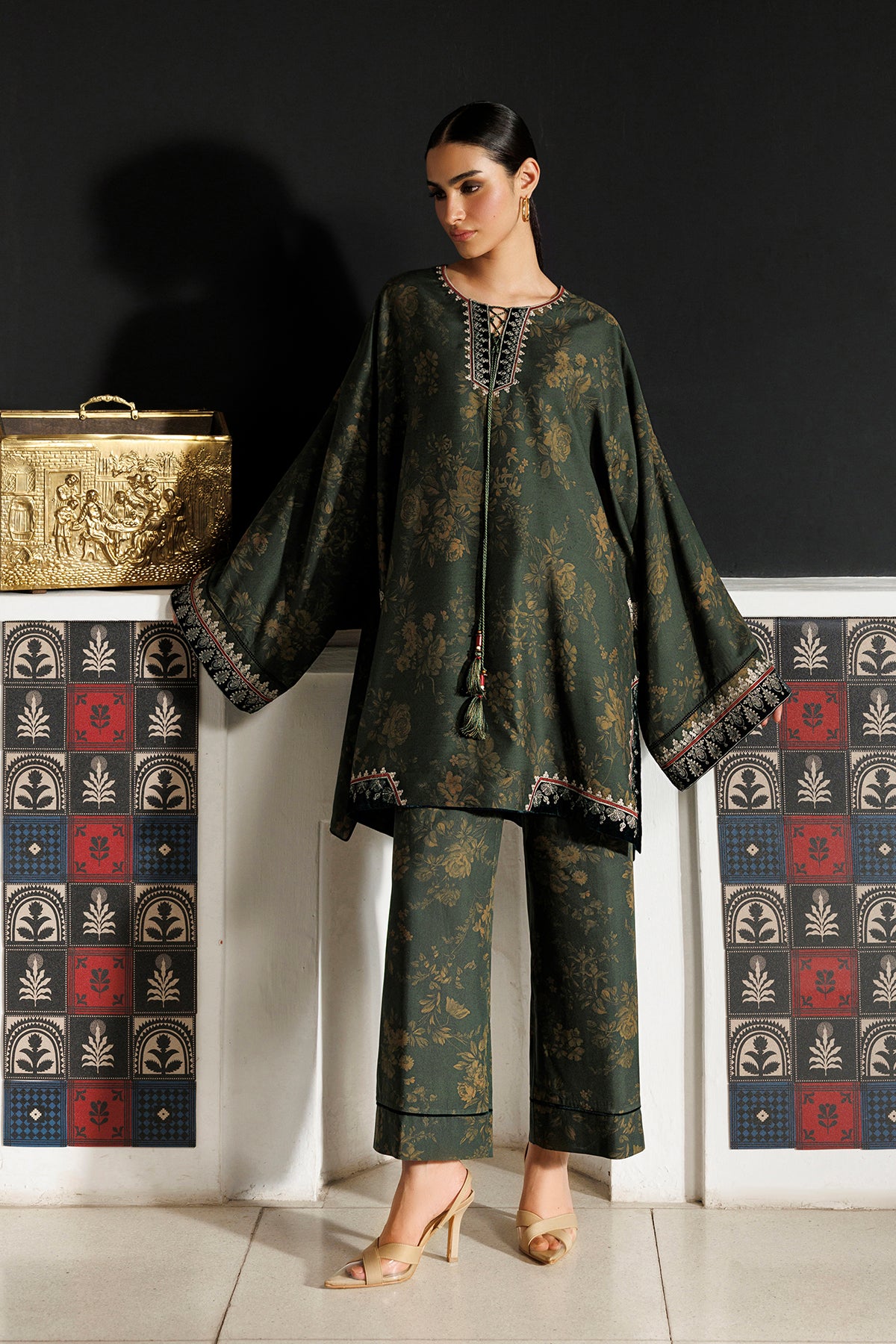 EMBROIDERED PREMIUM VISCOSE RTW-1337