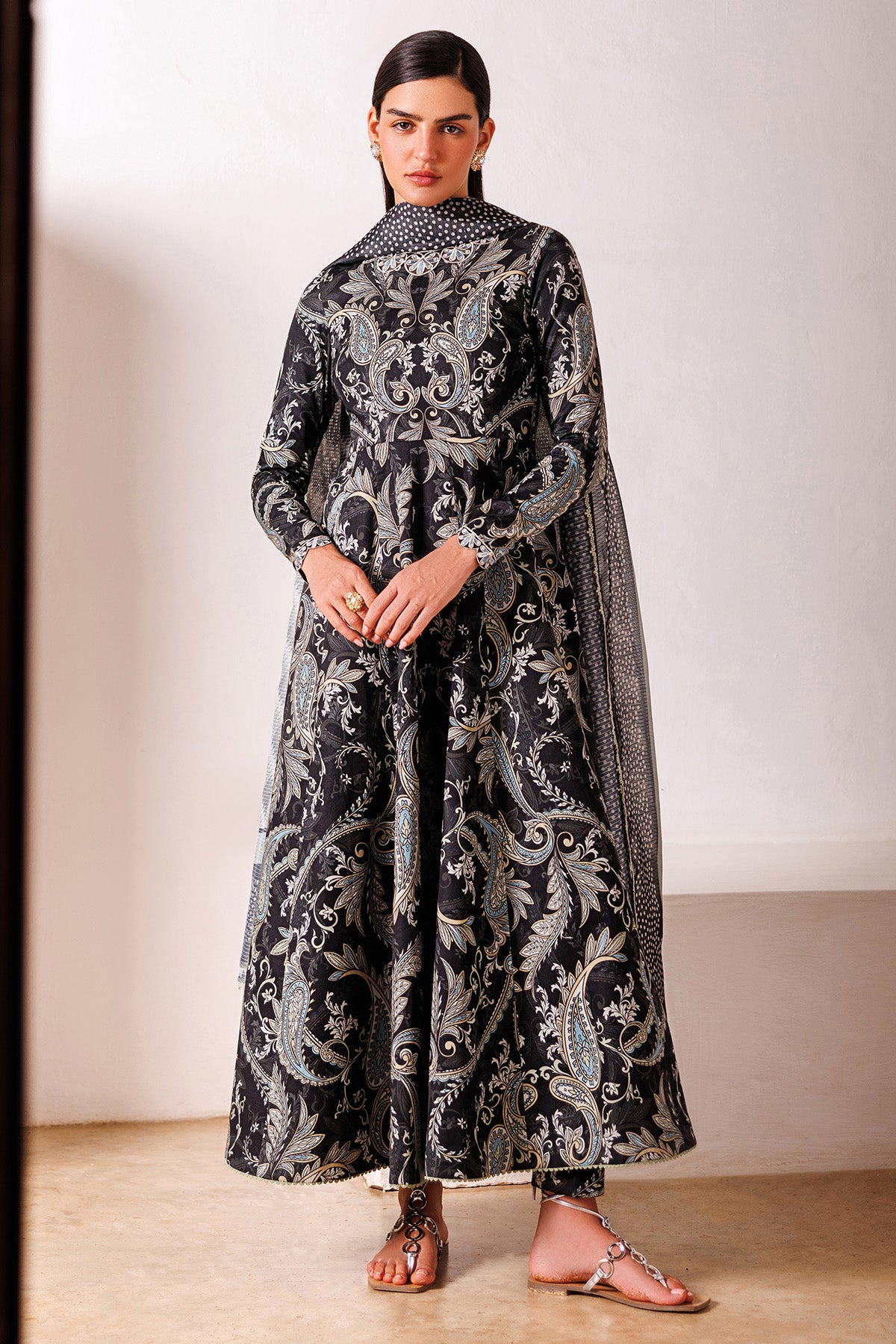 EMBROIDERED LAWN RTW-1287