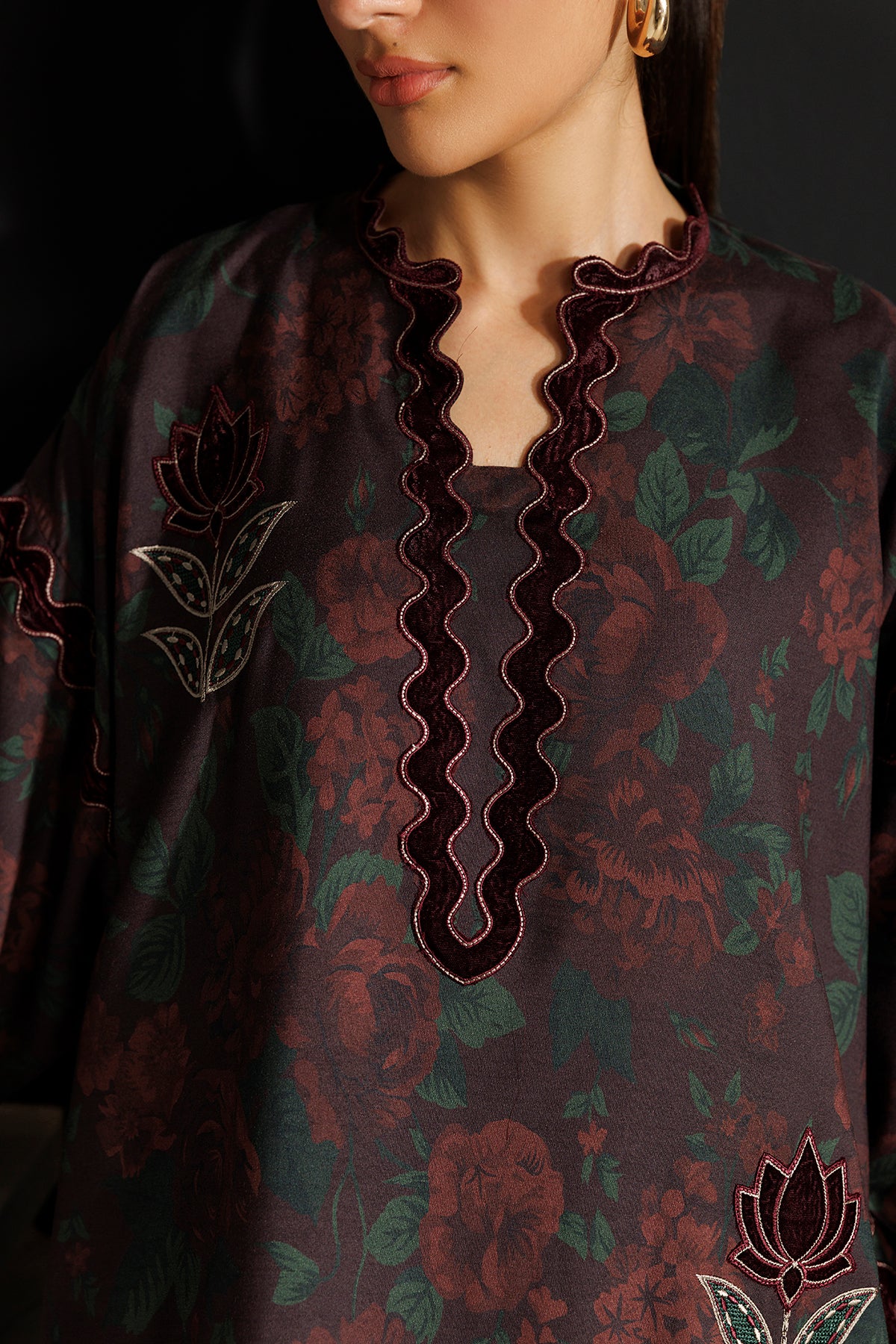 EMBROIDERED PREMIUM VISCOSE RTW-1330