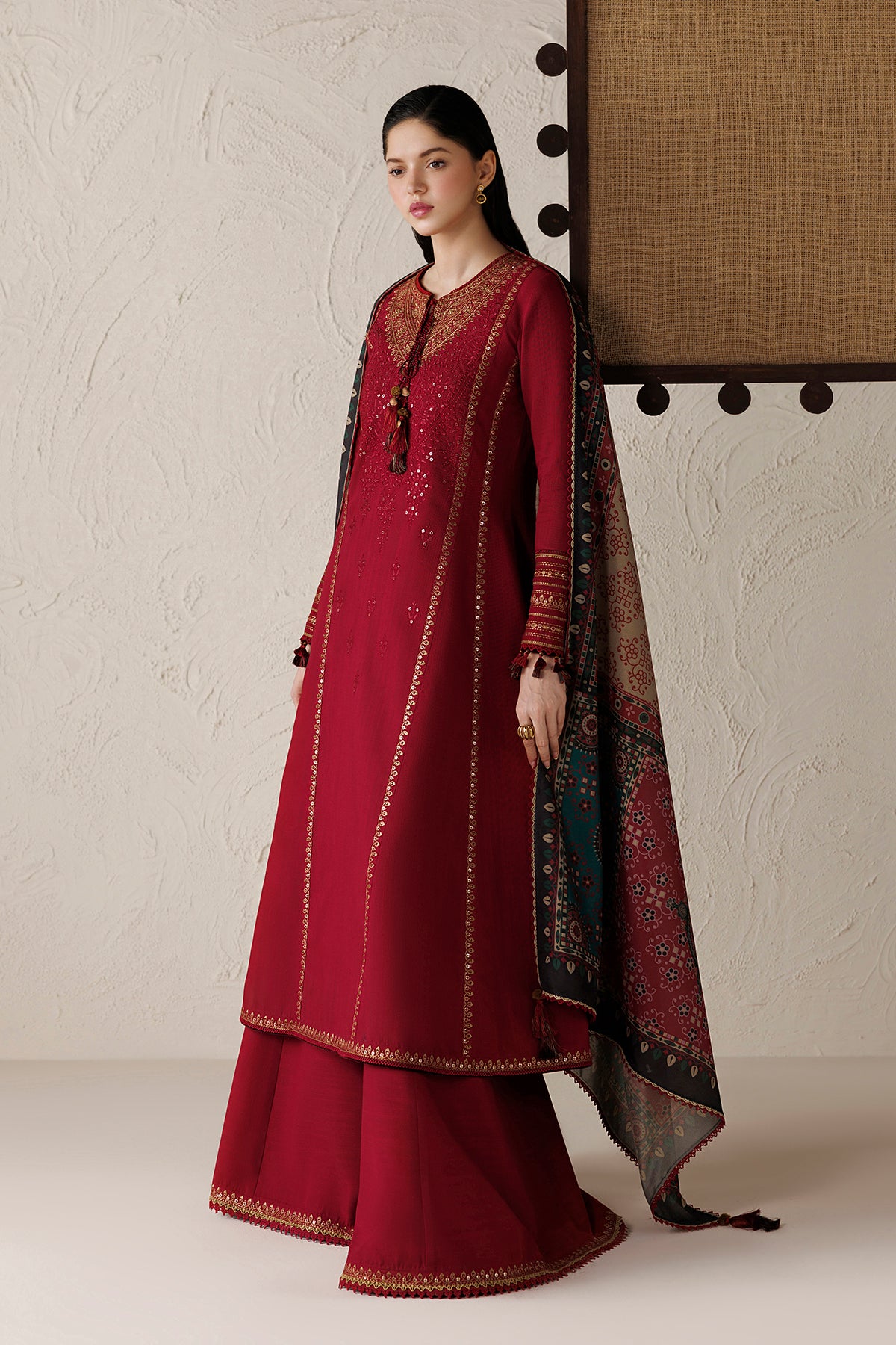 EMBROIDERED PREMIUM KHADDAR UW-0252