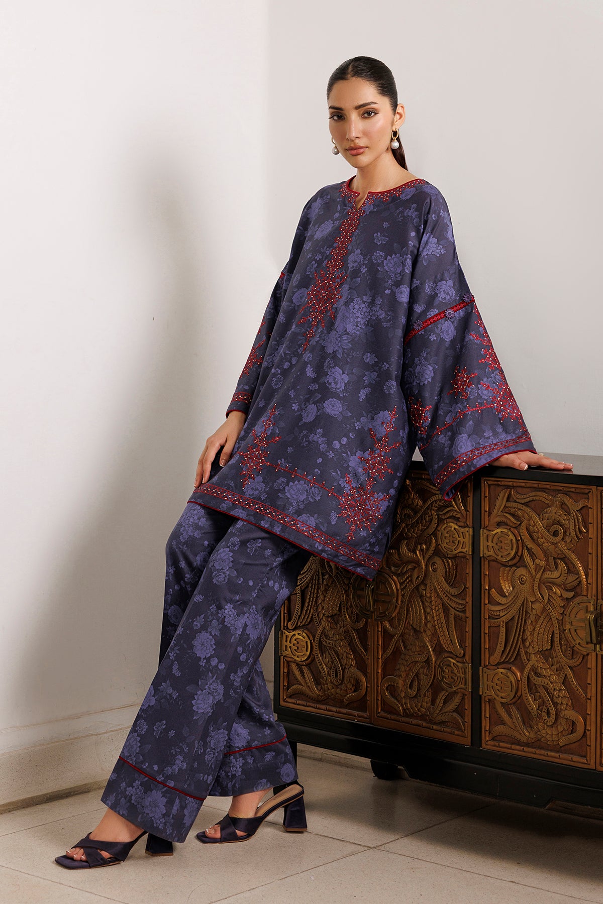 EMBROIDERED PREMIUM VISCOSE RTW-1334