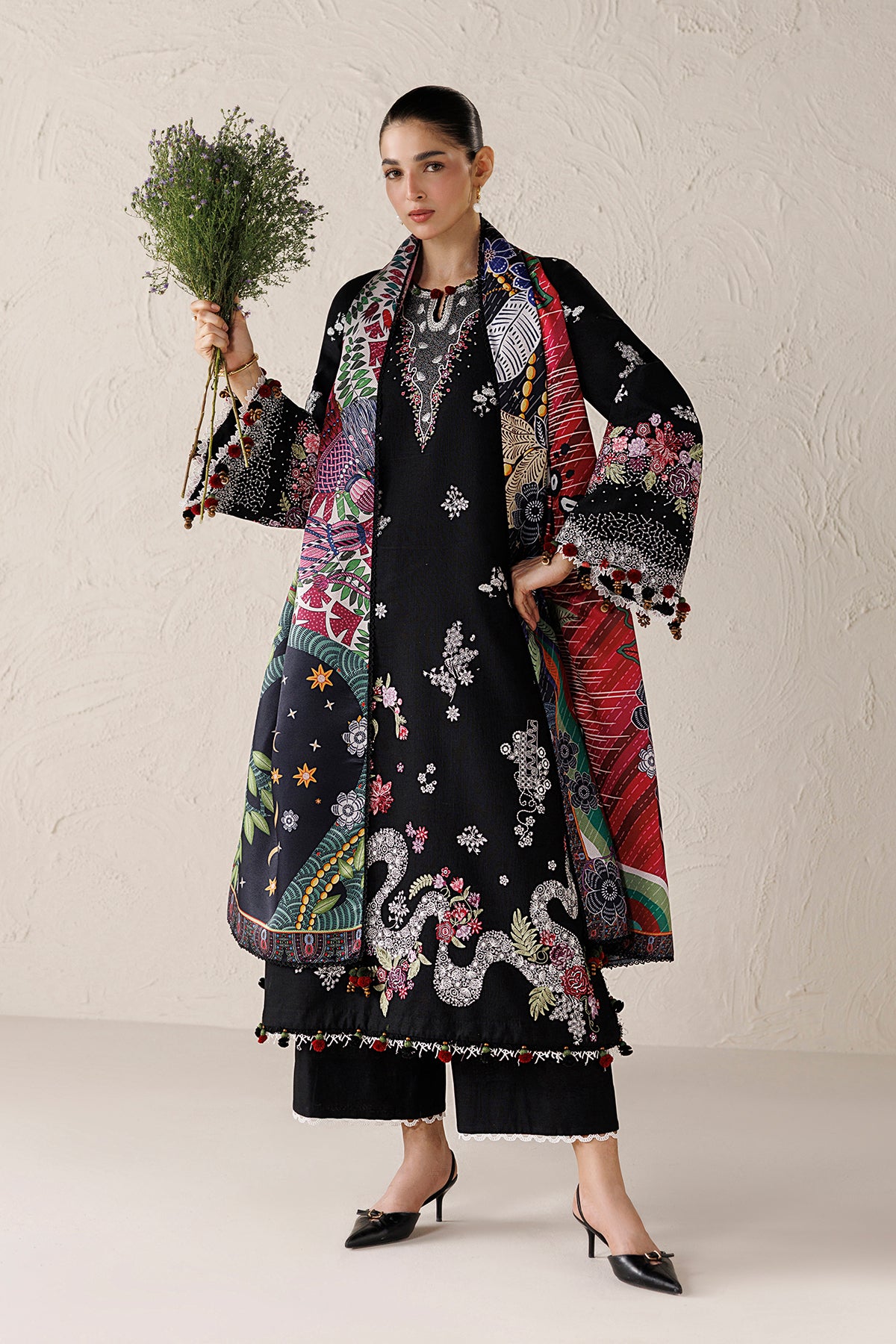 EMBROIDERED PREMIUM KHADDAR UW-0294