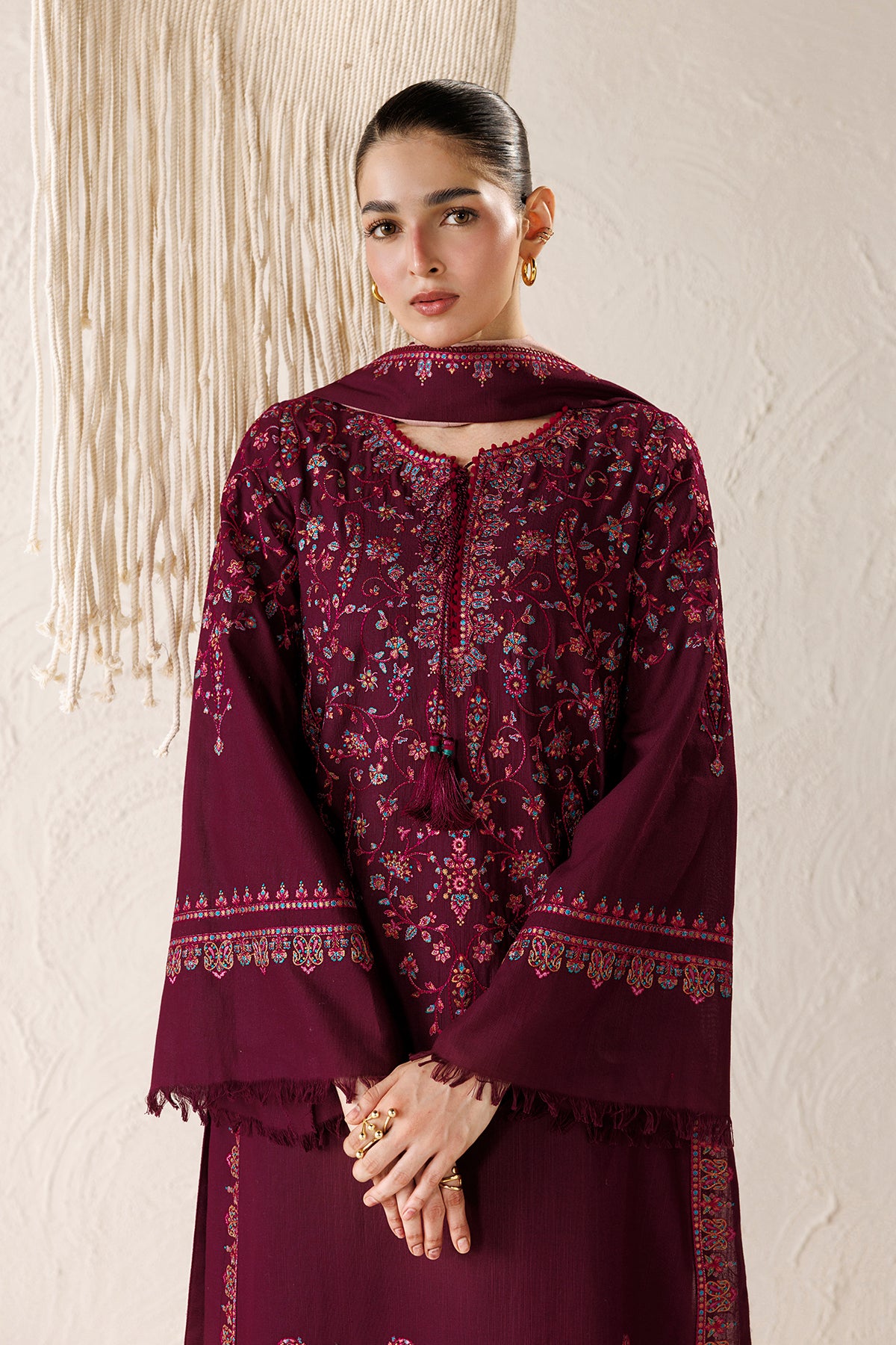 EMBROIDERED PREMIUM KHADDAR UW-0291