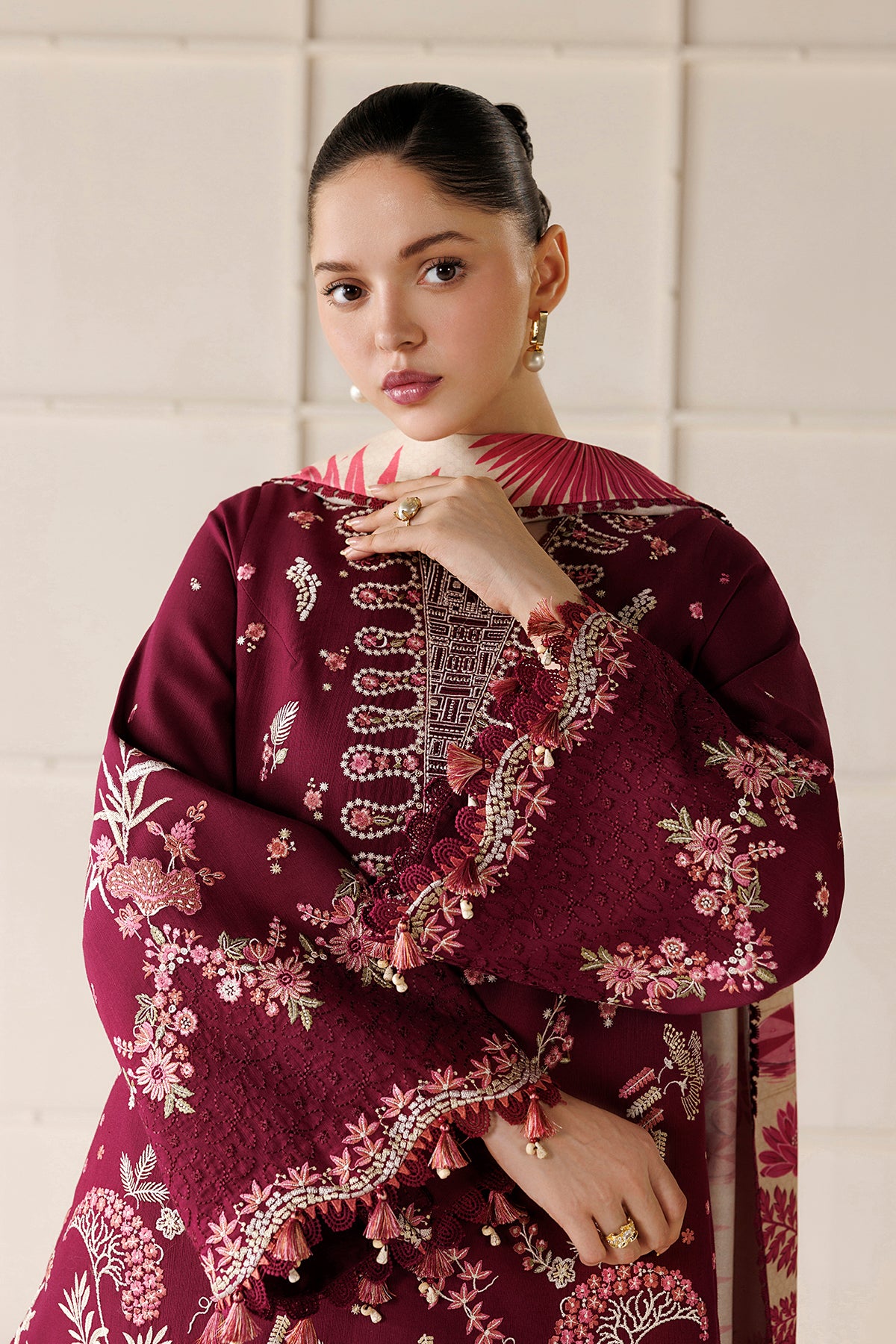 EMBROIDERED PREMIUM KHADDAR UW-0286