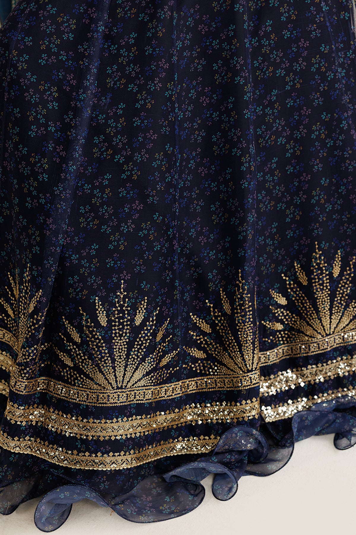 EMBROIDERED CHIFFON UC-3103