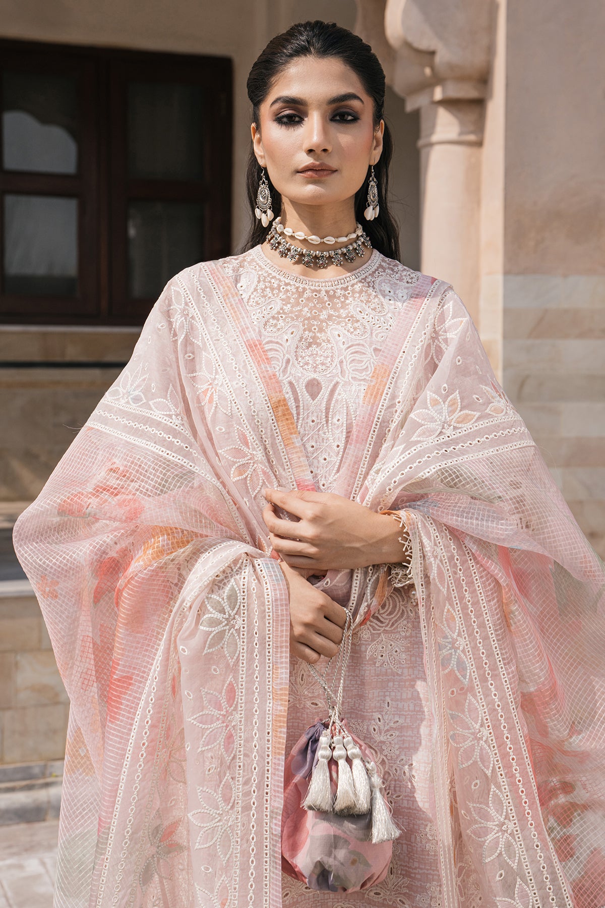 Embroidered Luxury Lawn SL24-D8
