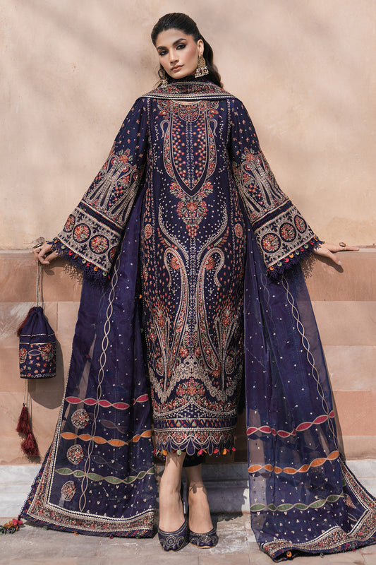 Embroidered Luxury Lawn SL24-D9
