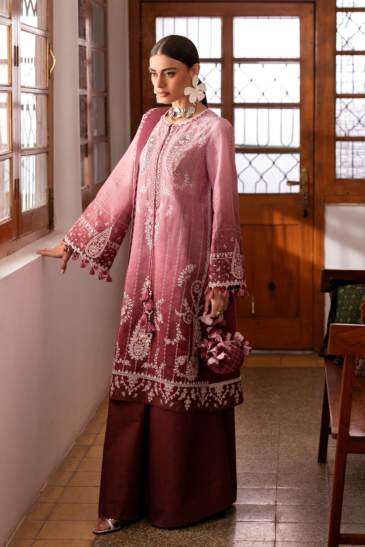 Embroidered Luxury Lawn SL26-D08