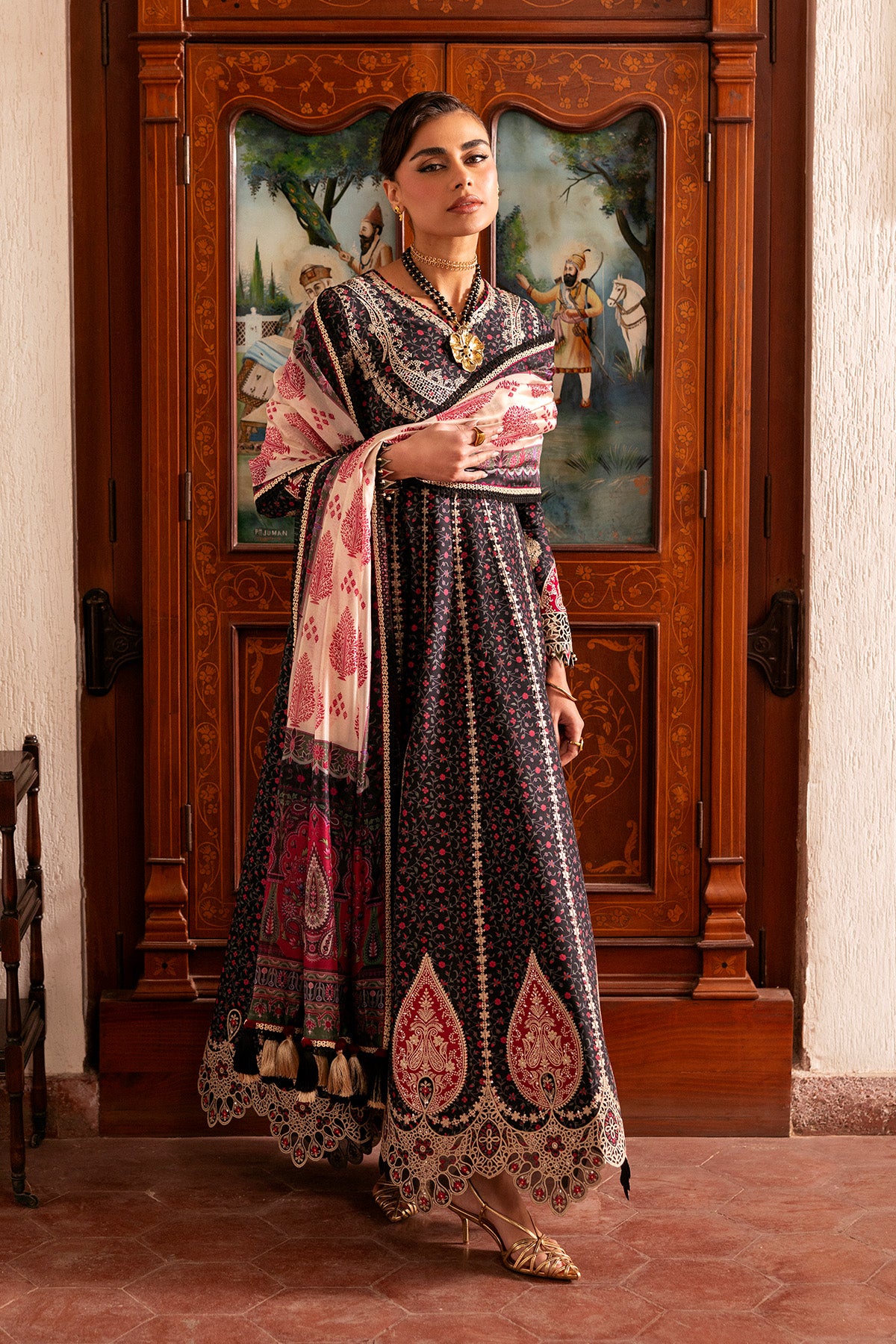 Embroidered Luxury Lawn SL26-D09