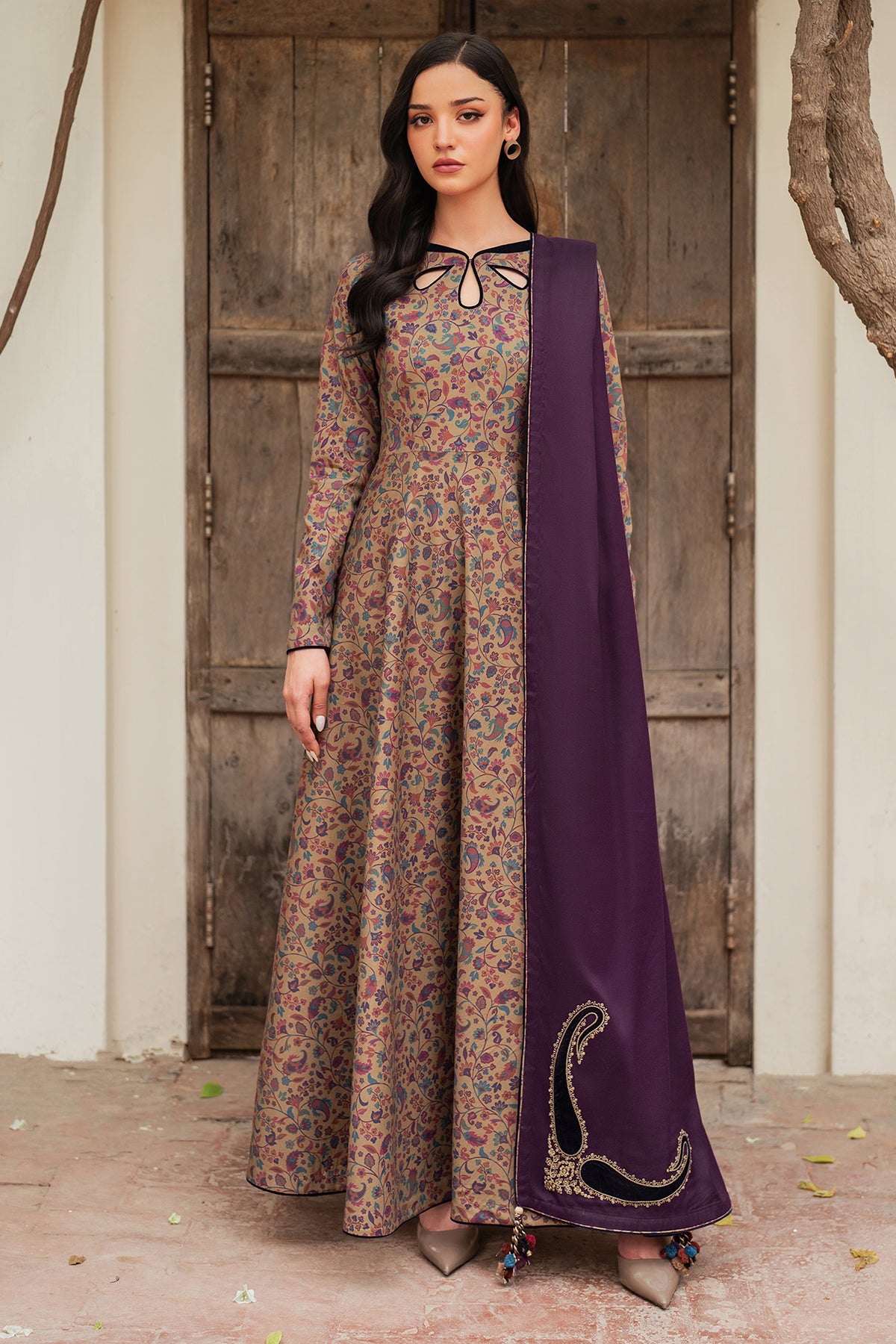 EMBROIDERED PREMIUM VISCOSE RTW-1158