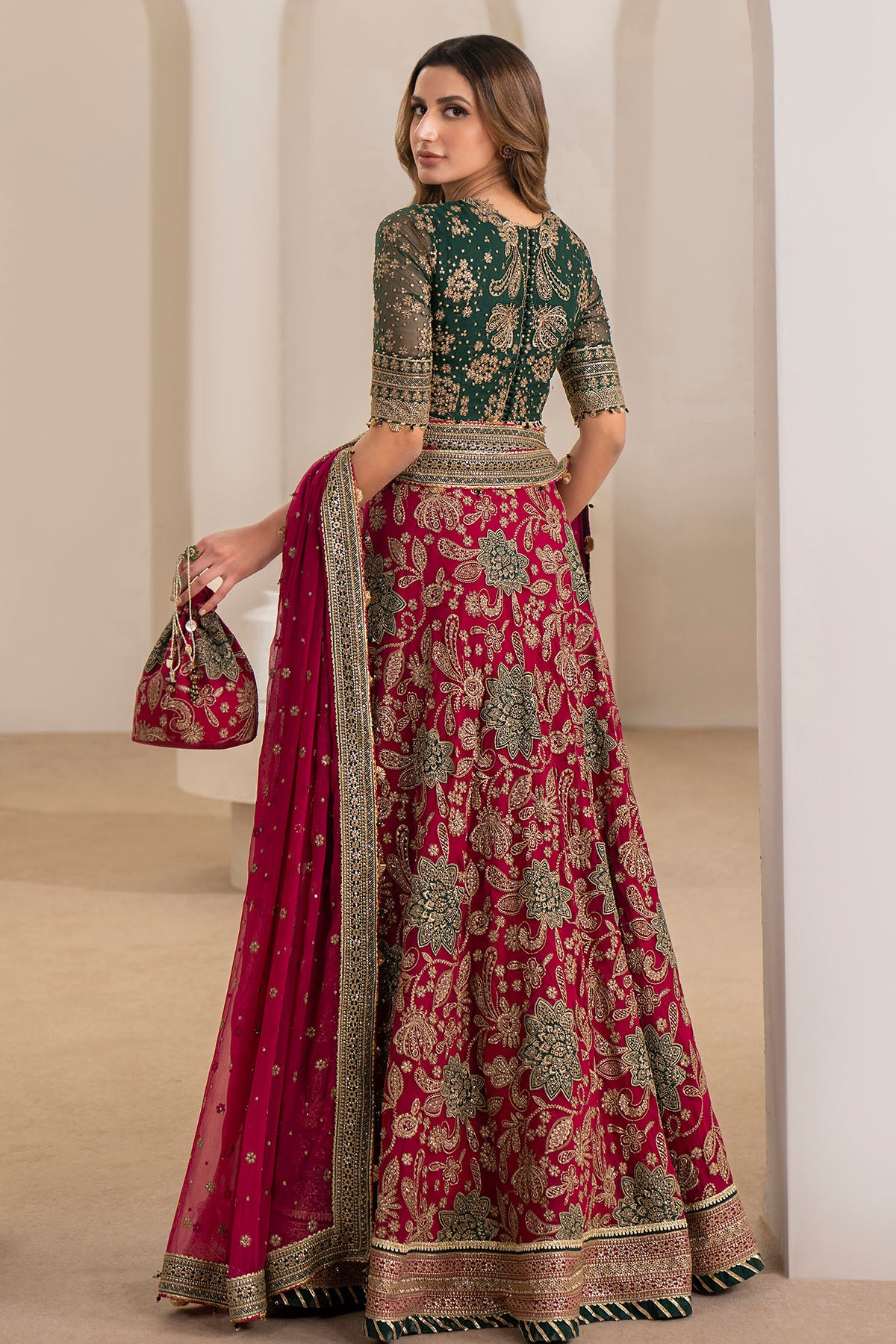 pakistani long dresses