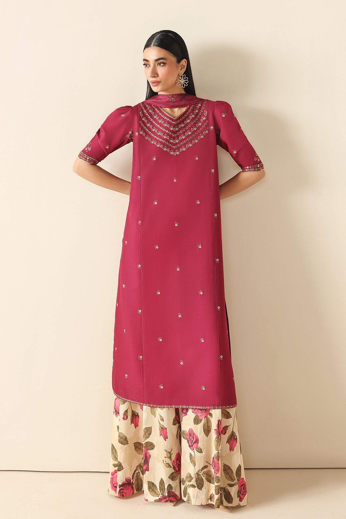 EMBROIDERED LAWN USE-9275