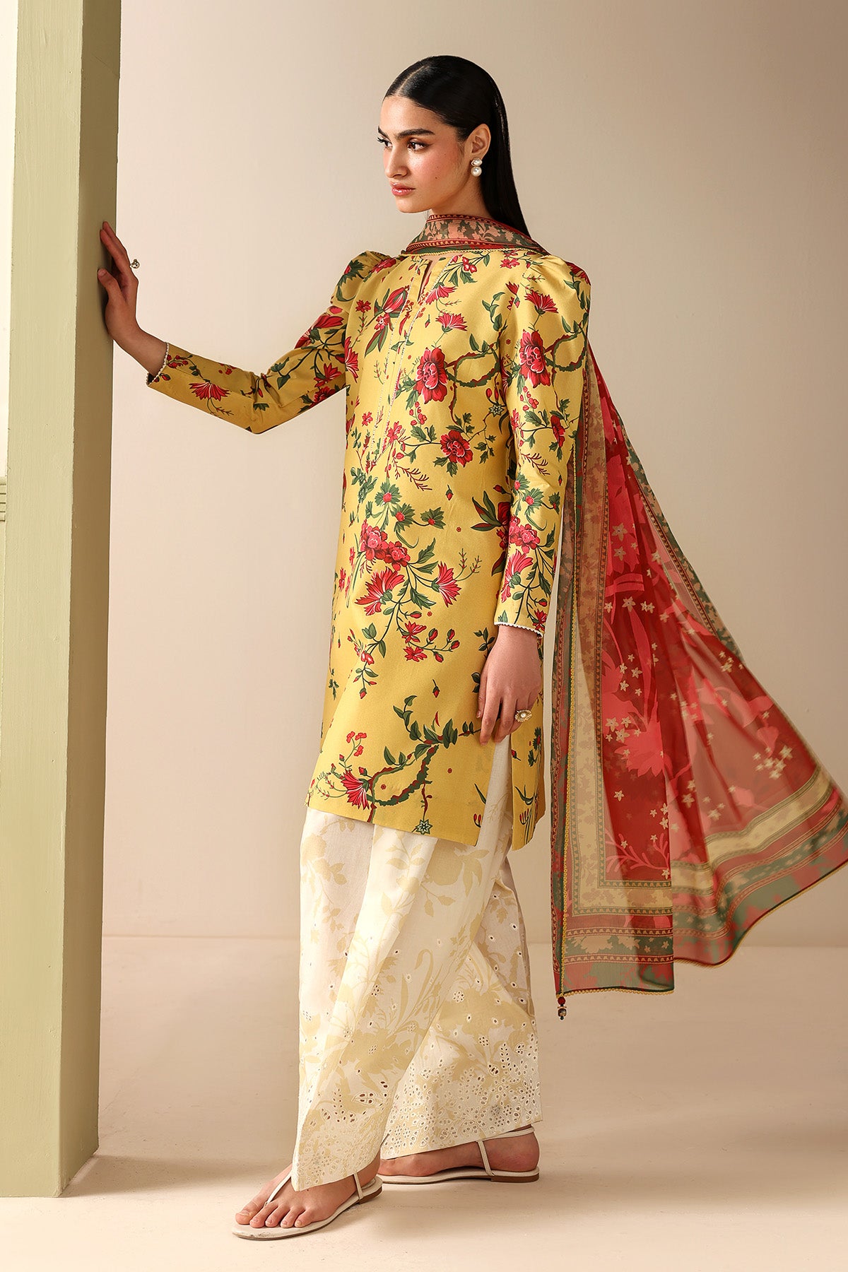 EMBROIDERED LAWN RTW-1294