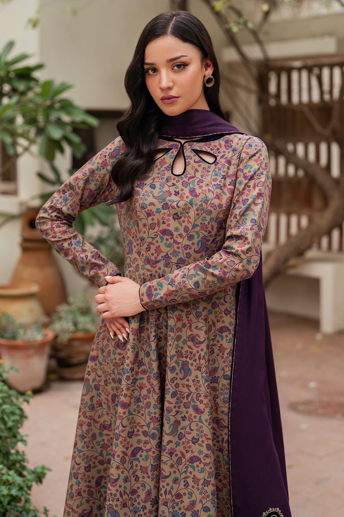 EMBROIDERED PREMIUM VISCOSE RTW-1158