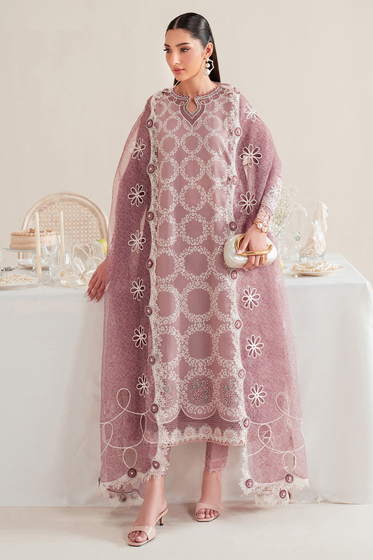EMBROIDERED LAWN IL'25-D10